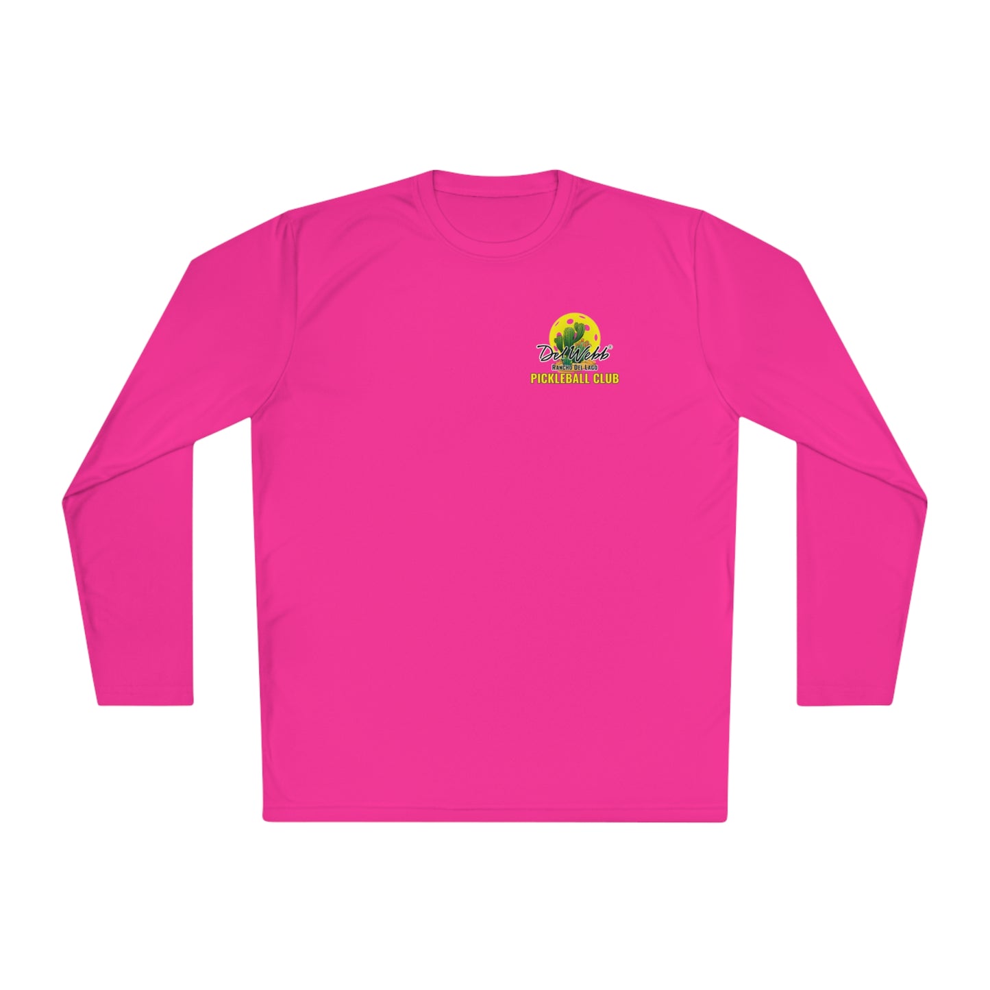 Del Webb Country Club. Fuller Cut -Unisex Moisture Wicking, SPF 40, Lightweight Long Sleeve