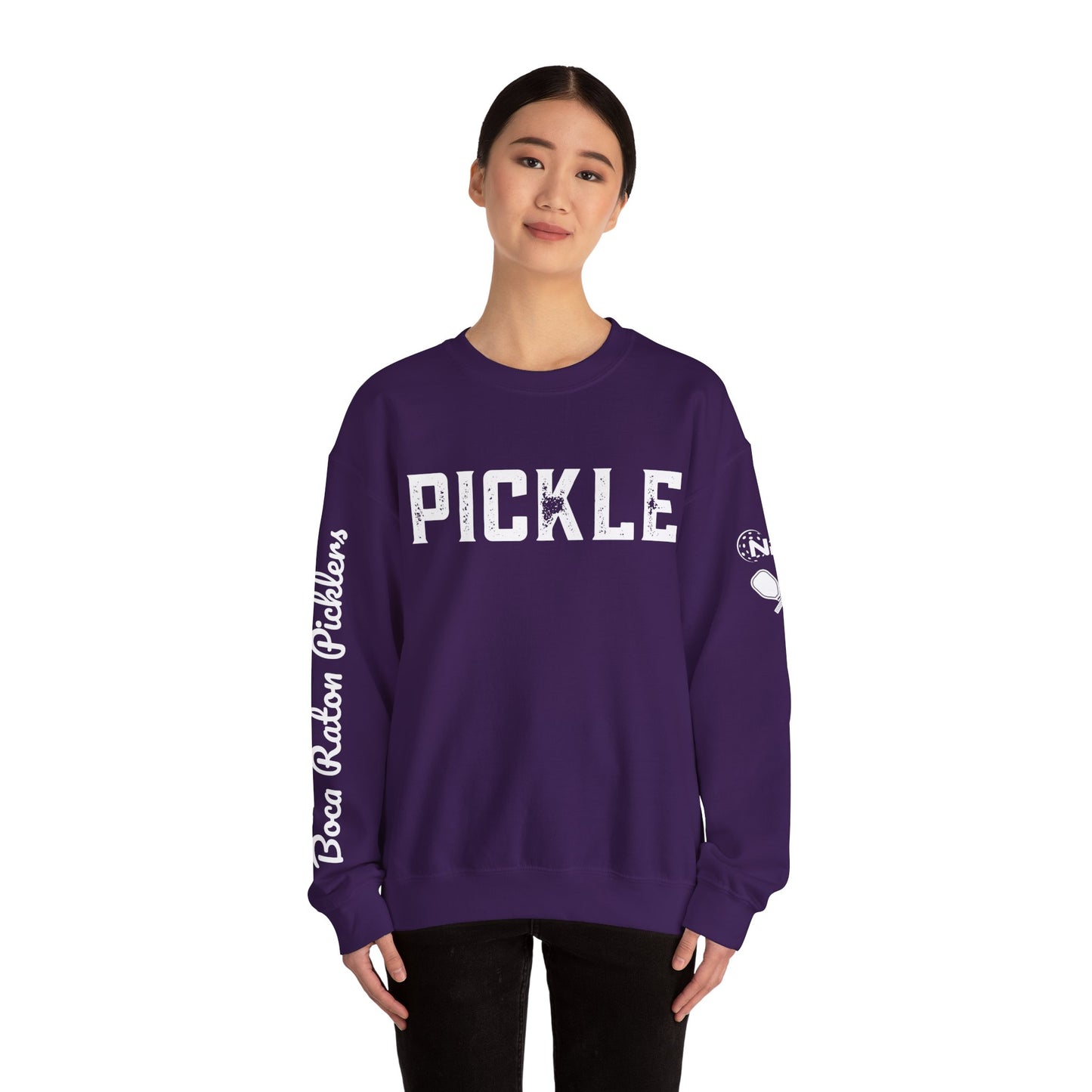 Boca Raton Picklers NPL Team - Custom Crew/Sleeves Boca Raton Picklers - personalize sleeve and or back
