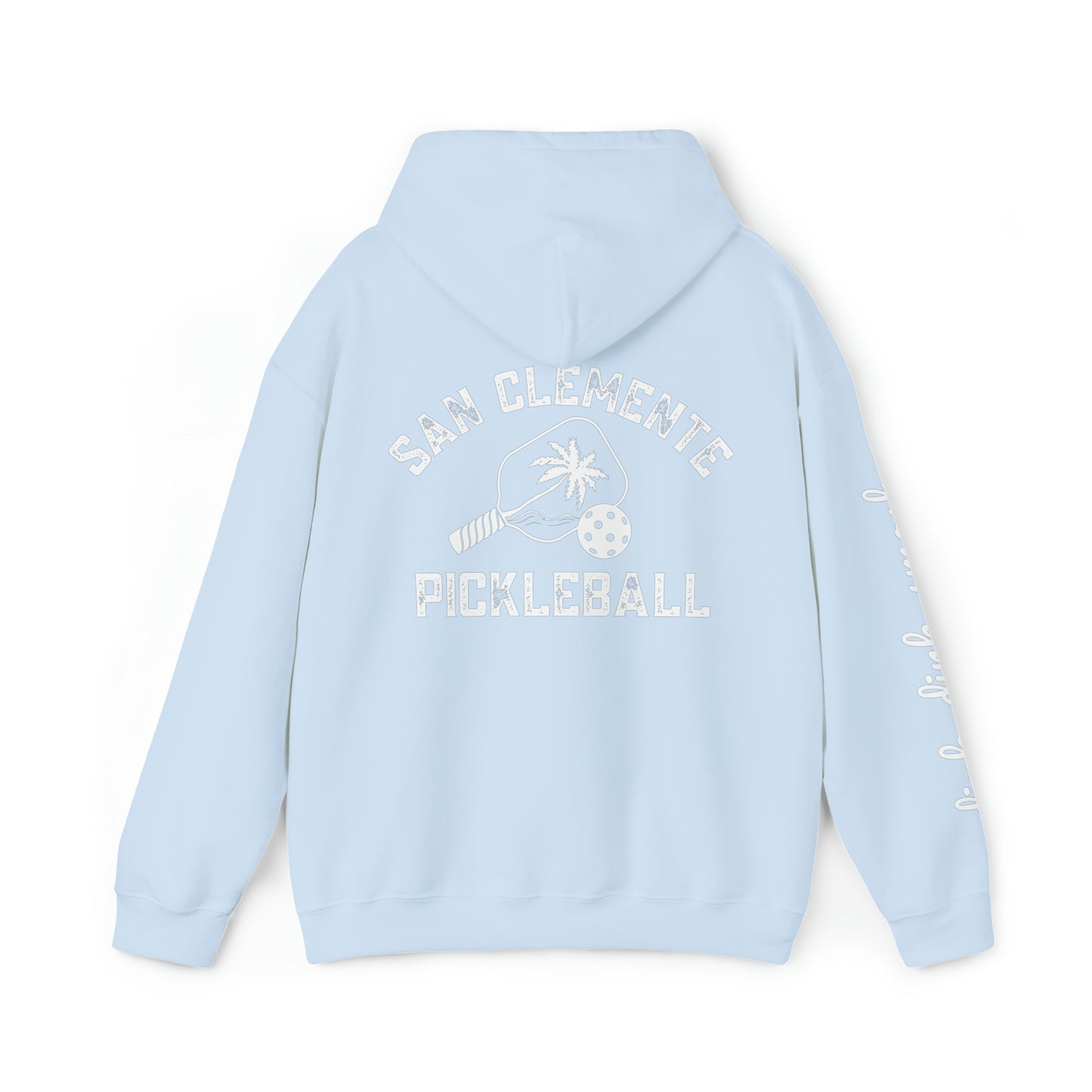 San Clemente Pickleball Custom Plush 4 sided hoodie