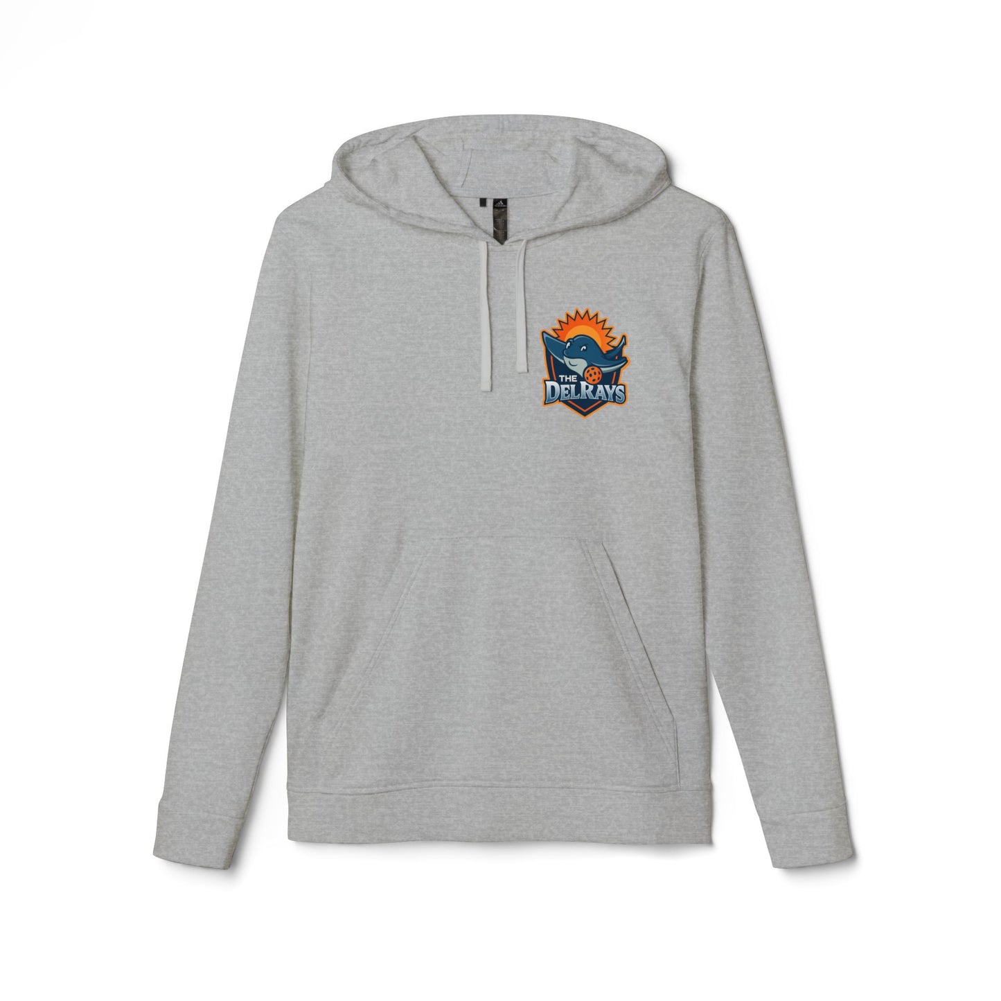 The Del Reys ADIDAS Unisex Fleece Hoodie 60% cotton/40% poly - add name