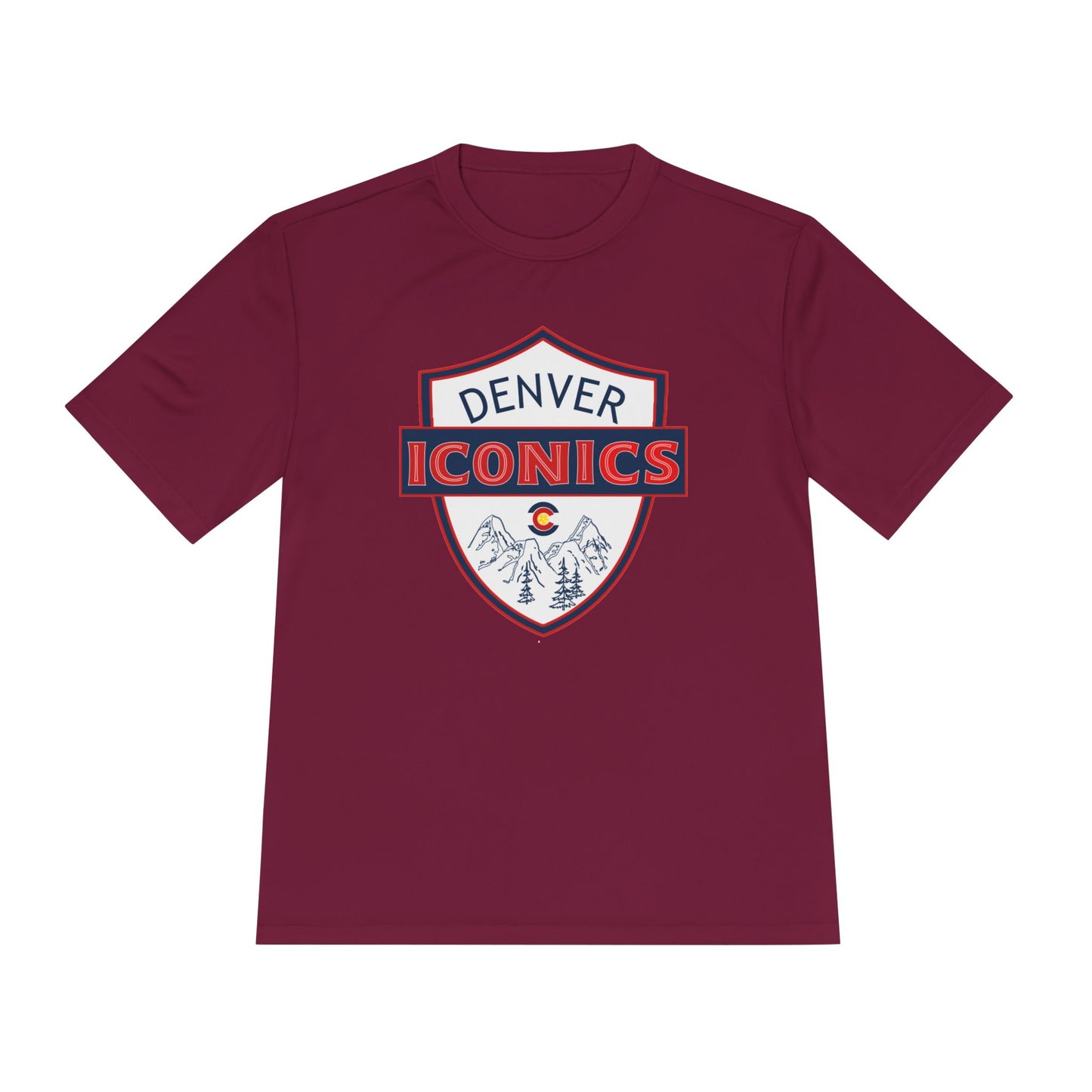 Denver Iconics Unisex Moisture Wicking T SPF 40 - Add name back
