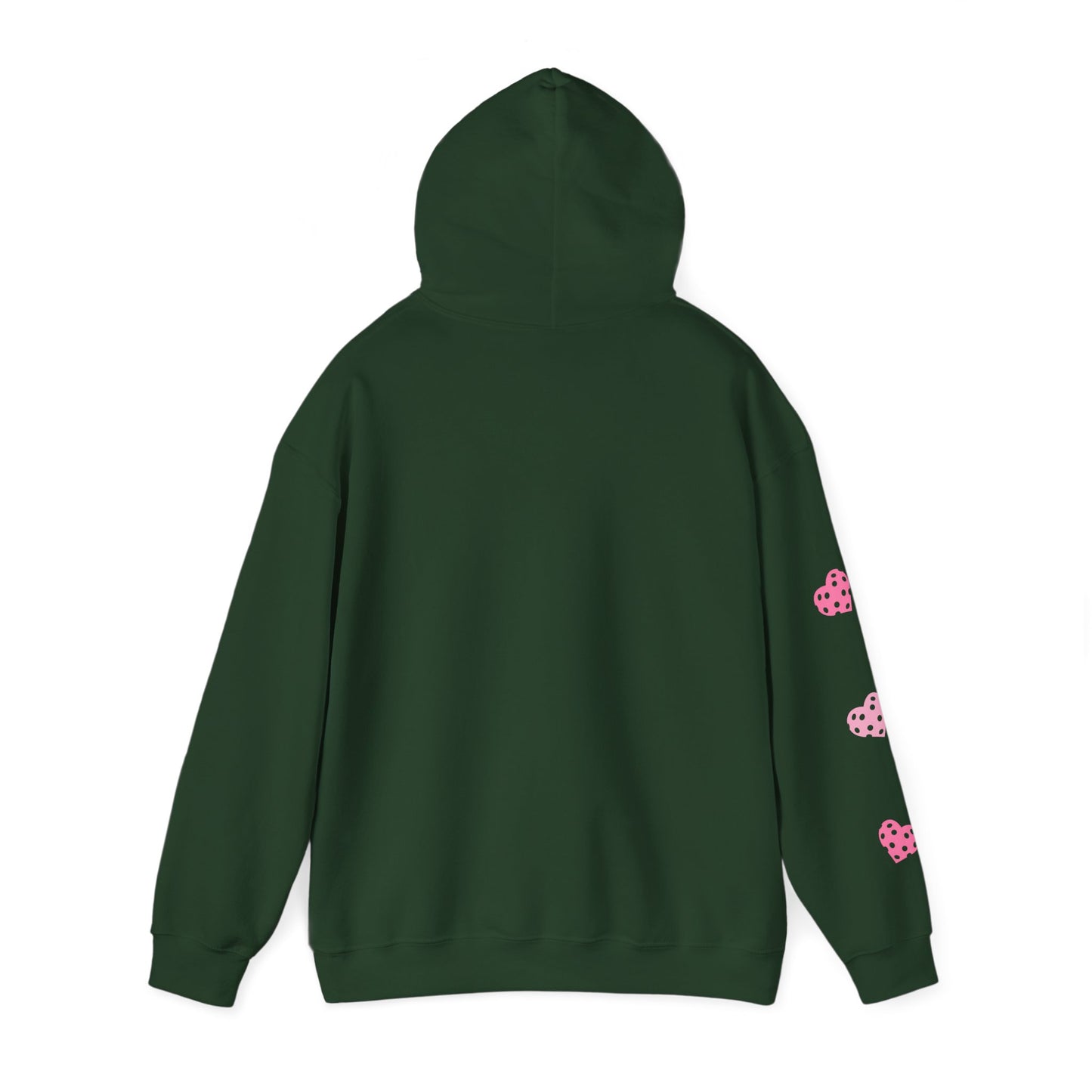 Pickleball LOVE Hoodie - can customize sleeves & back - add in notes