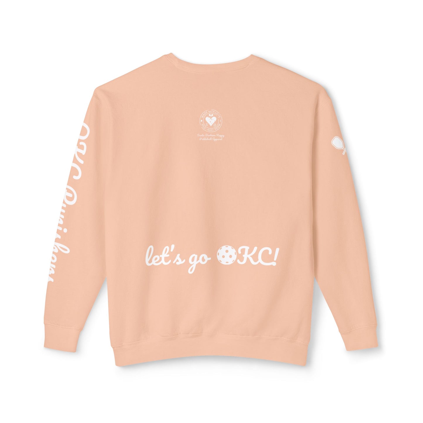 NPL Garment Dyed- Unisex Garment Dyed Lightweight Crew - Customize Sleeve w/ Name