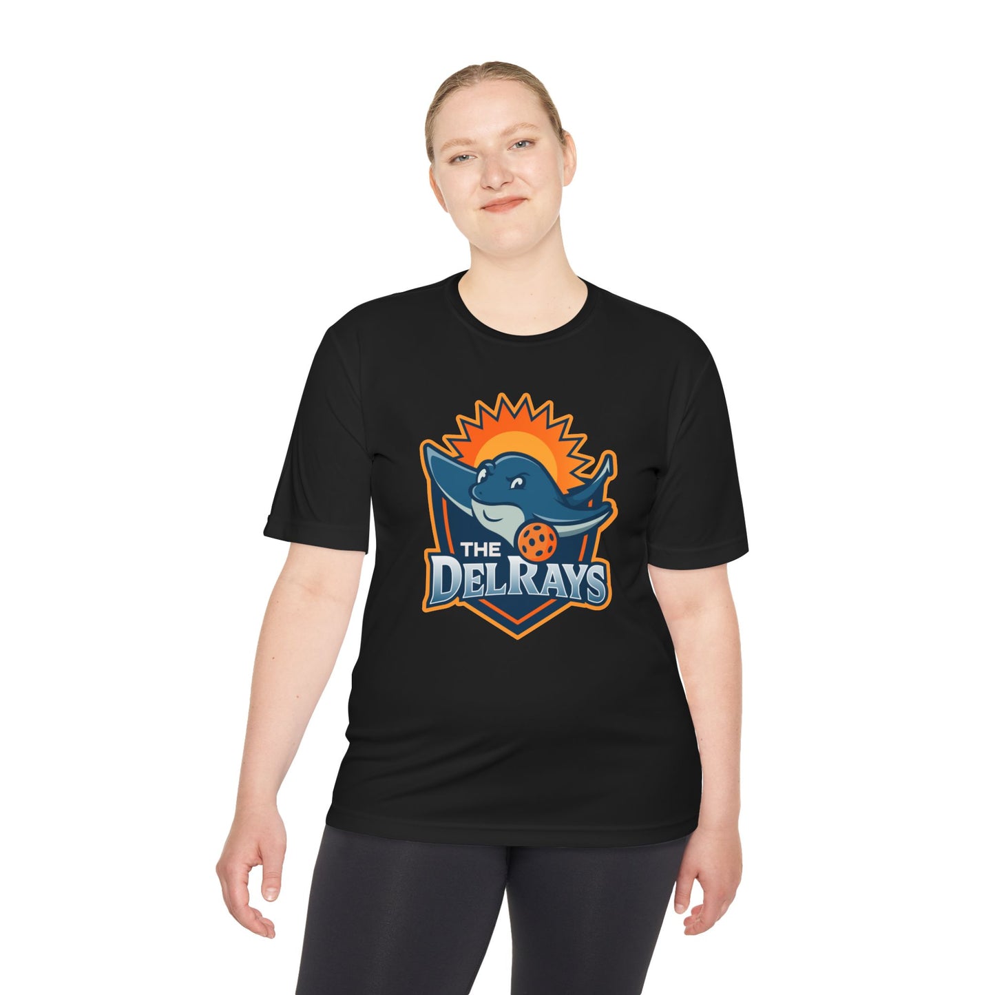 The Del Rays Sport Tek Men’s SPF 40 Moisture Wicking T - Add name