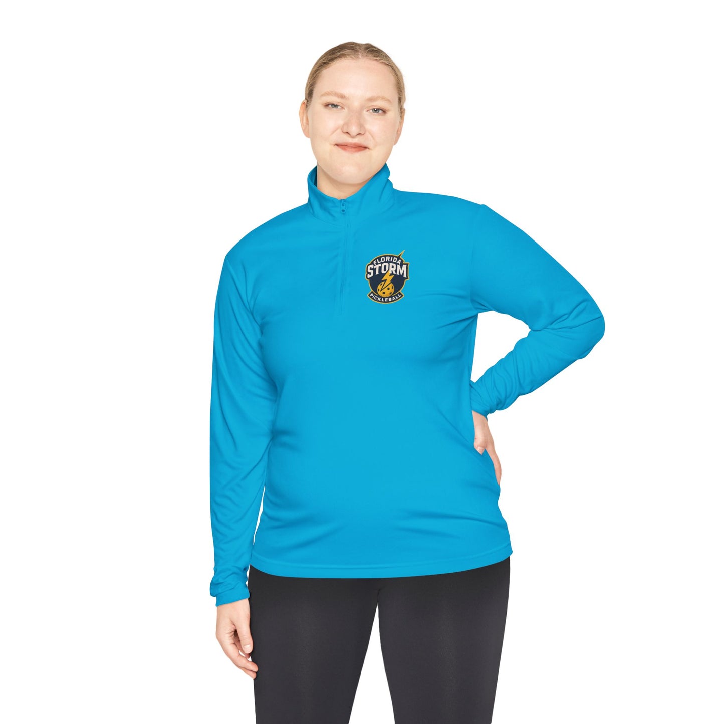 Florida Storm - SPF 40 Sport Tek UNISEX/Men’s Cut Quarter-Zip (add name back only)