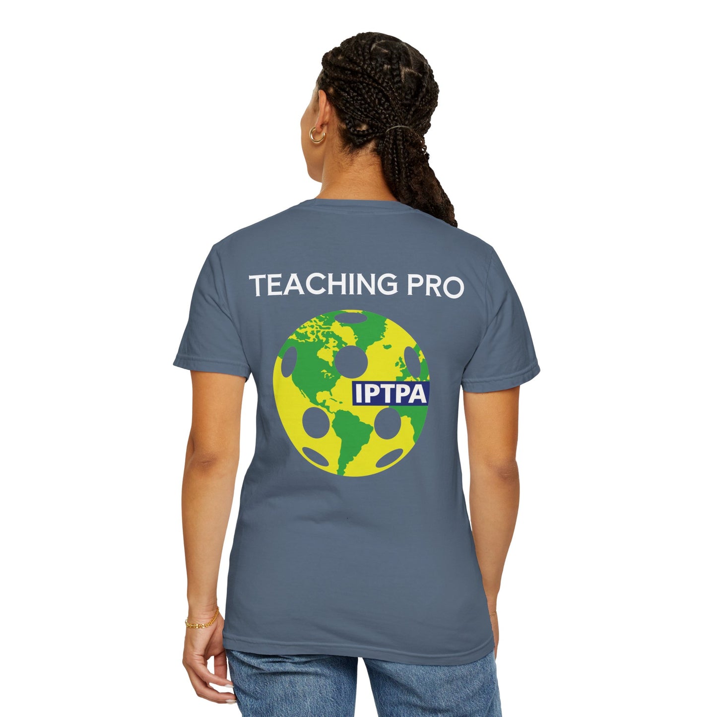 IPTPA Teaching Unisex Garment-Dyed T-shirt - can customize name either side