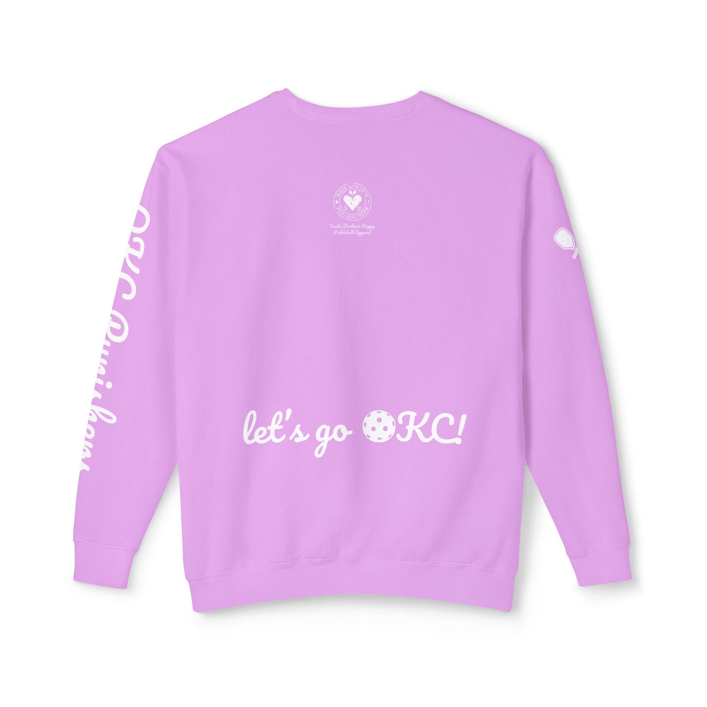 NPL Garment Dyed- Unisex Garment Dyed Lightweight Crew - Customize Sleeve w/ Name