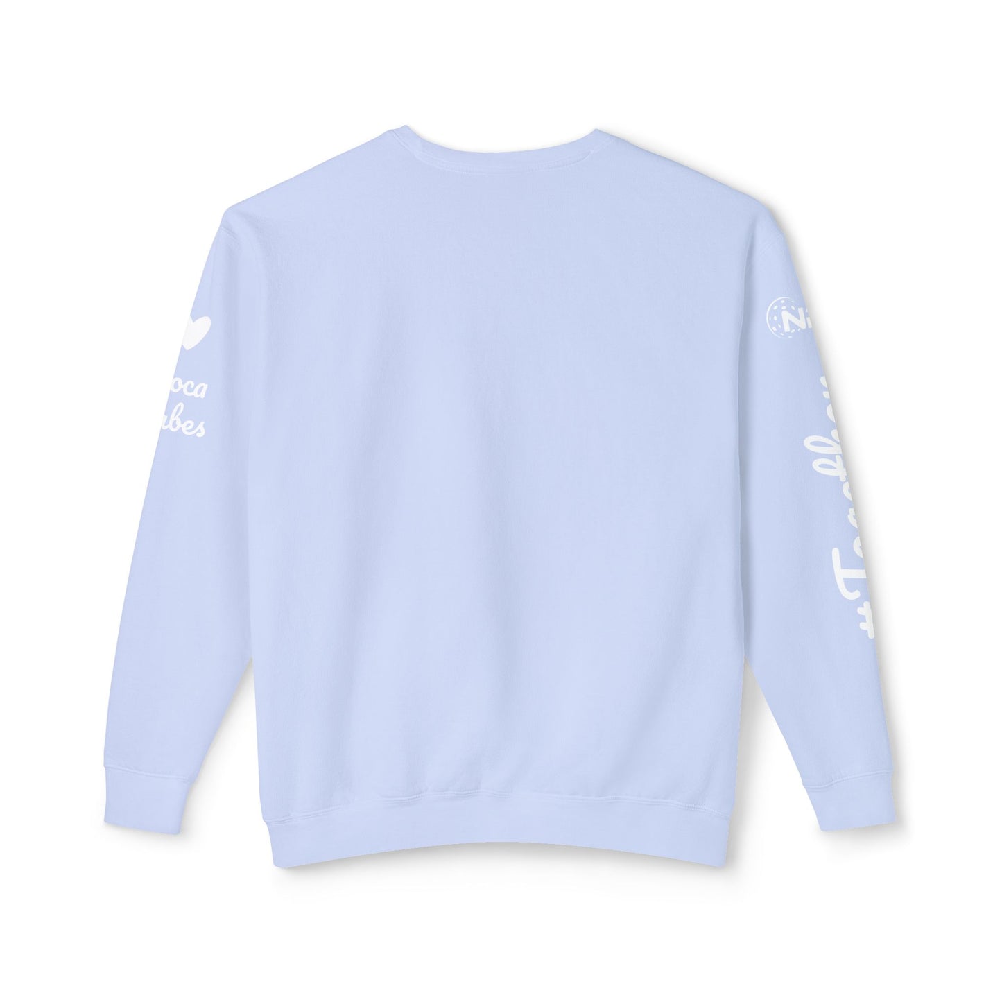 Customize my Garment Dyed - Unisex Lightweight Crew - can add name or sponsors