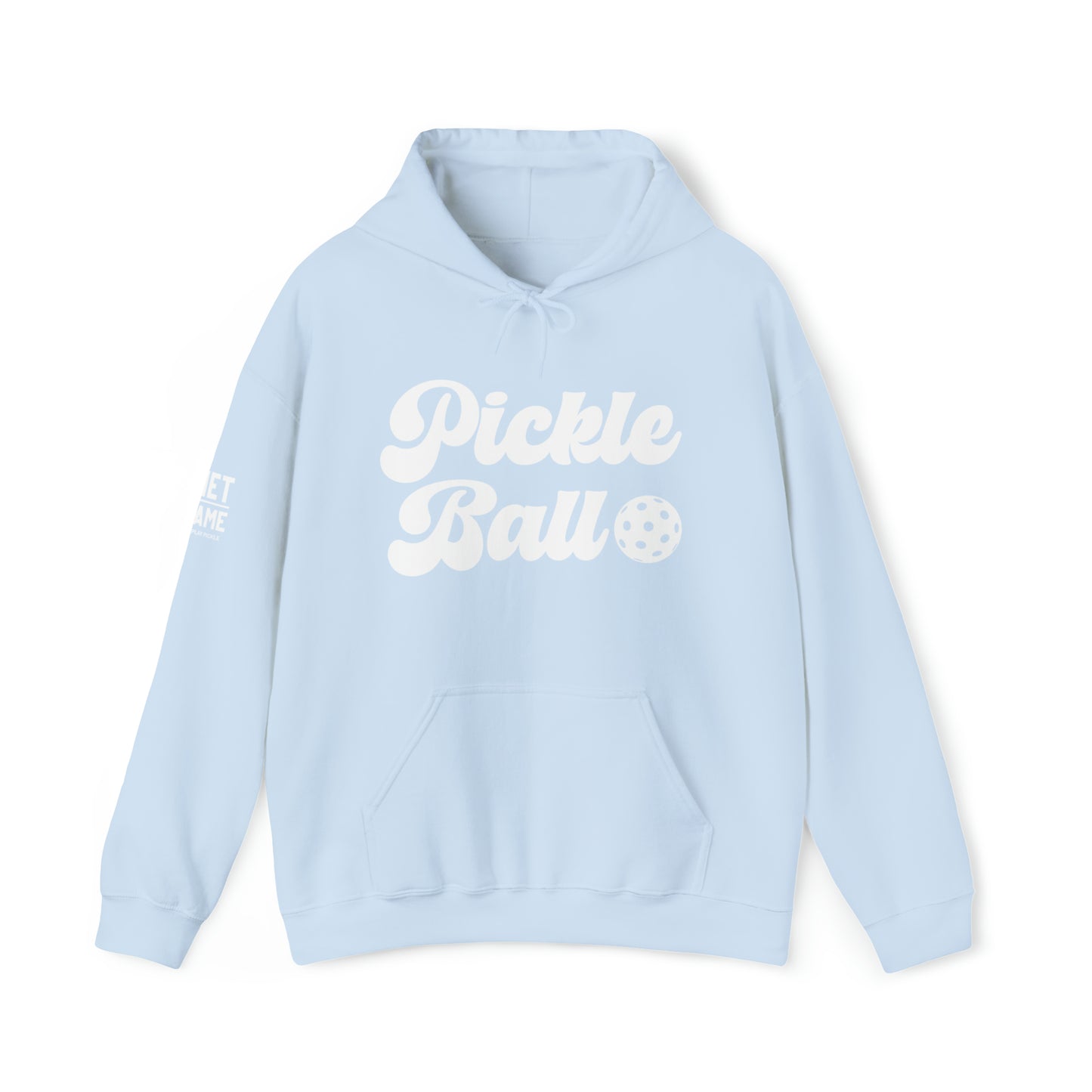 Net Game- Retro Hoodie with Customizable Sleeve
