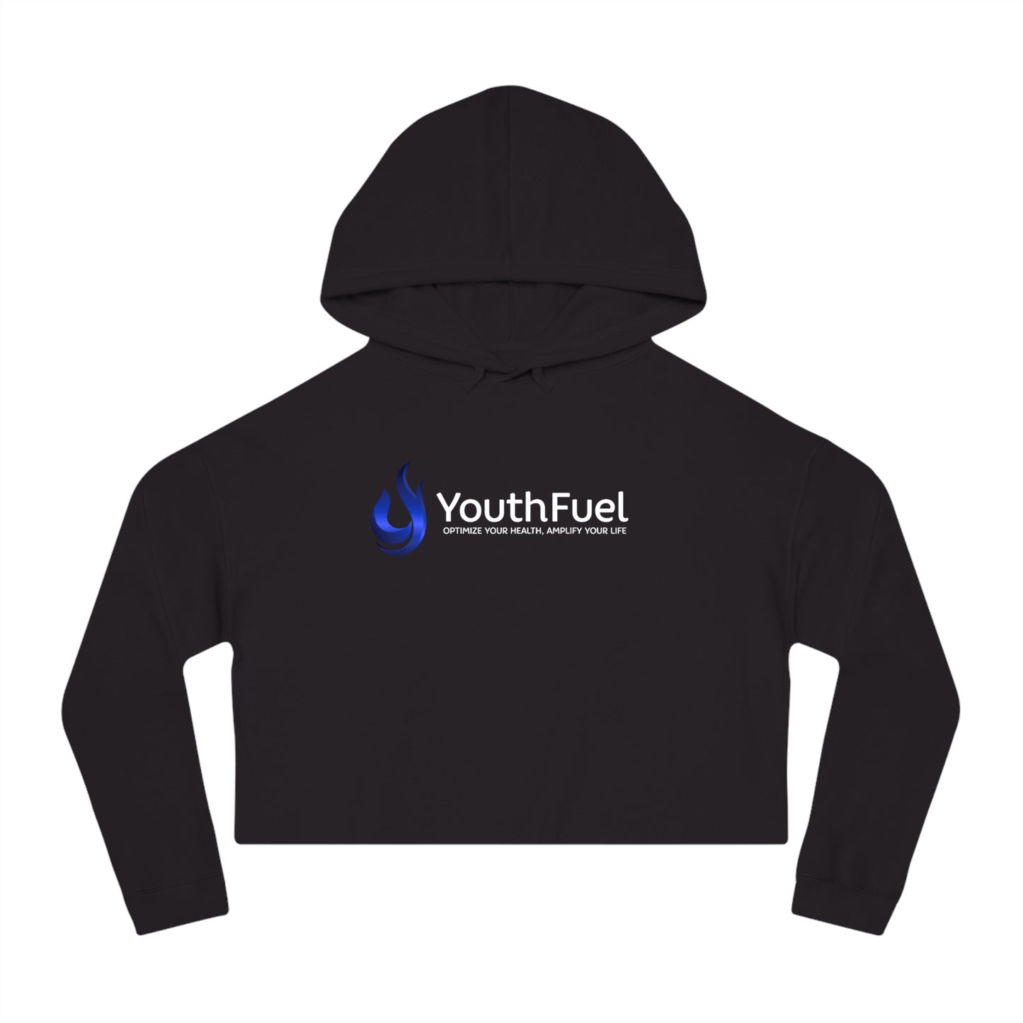YouthFuel - Women’s Cropped Hooded Sweatshirt