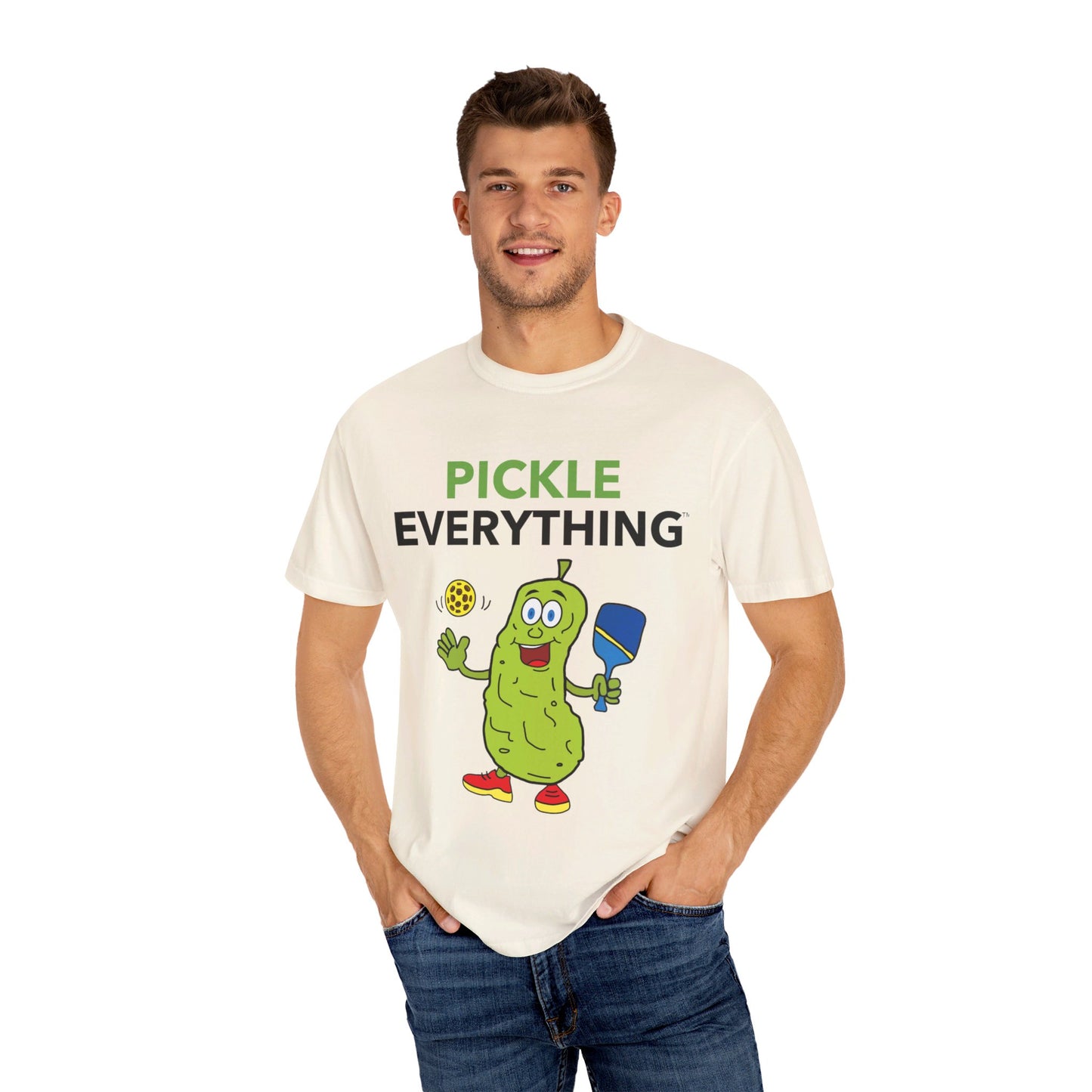 Pickle Everything Unisex Garment-Dyed T-shirt