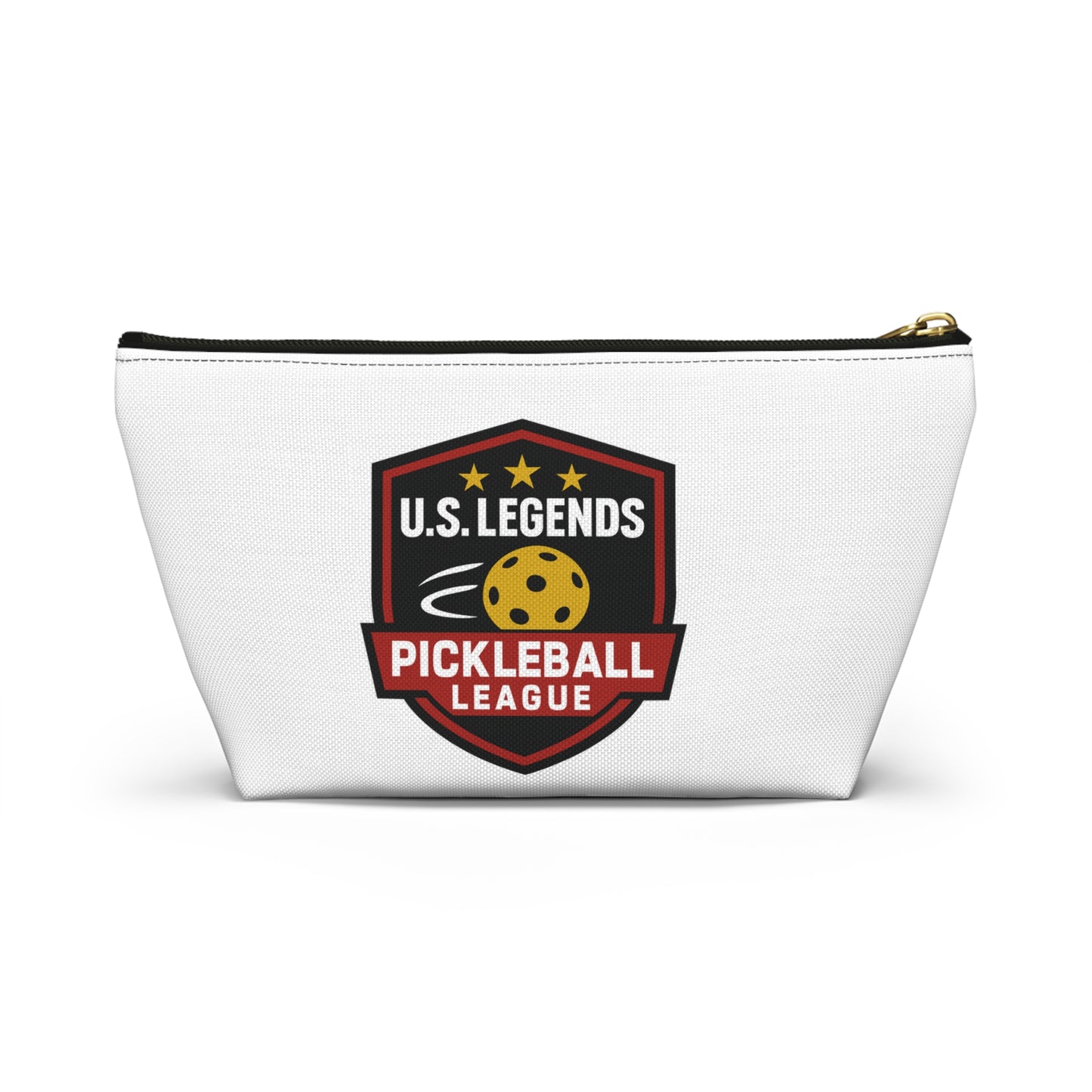 The Del Rays/US Legends Pickleball 2 sided logos -Personalized Accessory Pouch w T-bottom