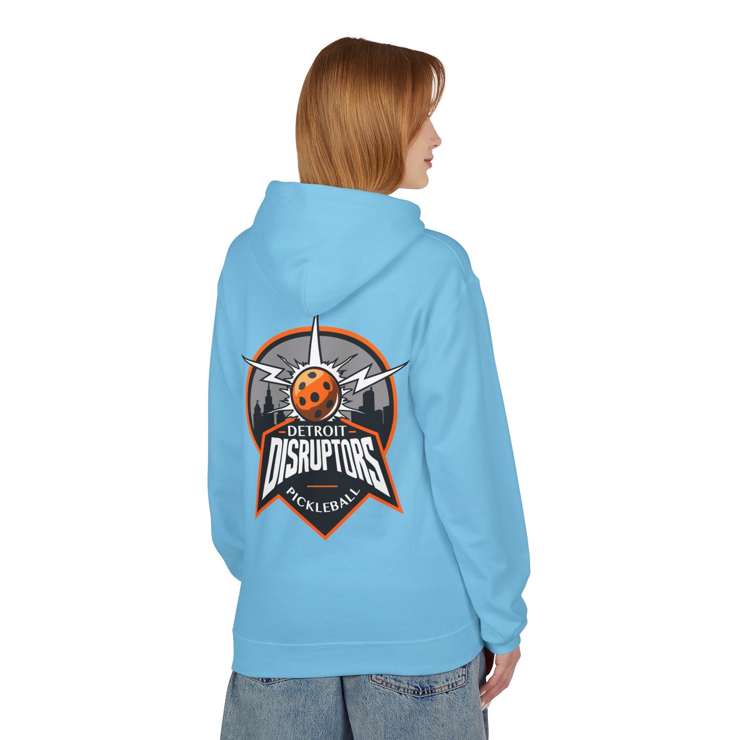 Detroit Disrupters Unisex Midweight Softstyle Fleece Hoodie