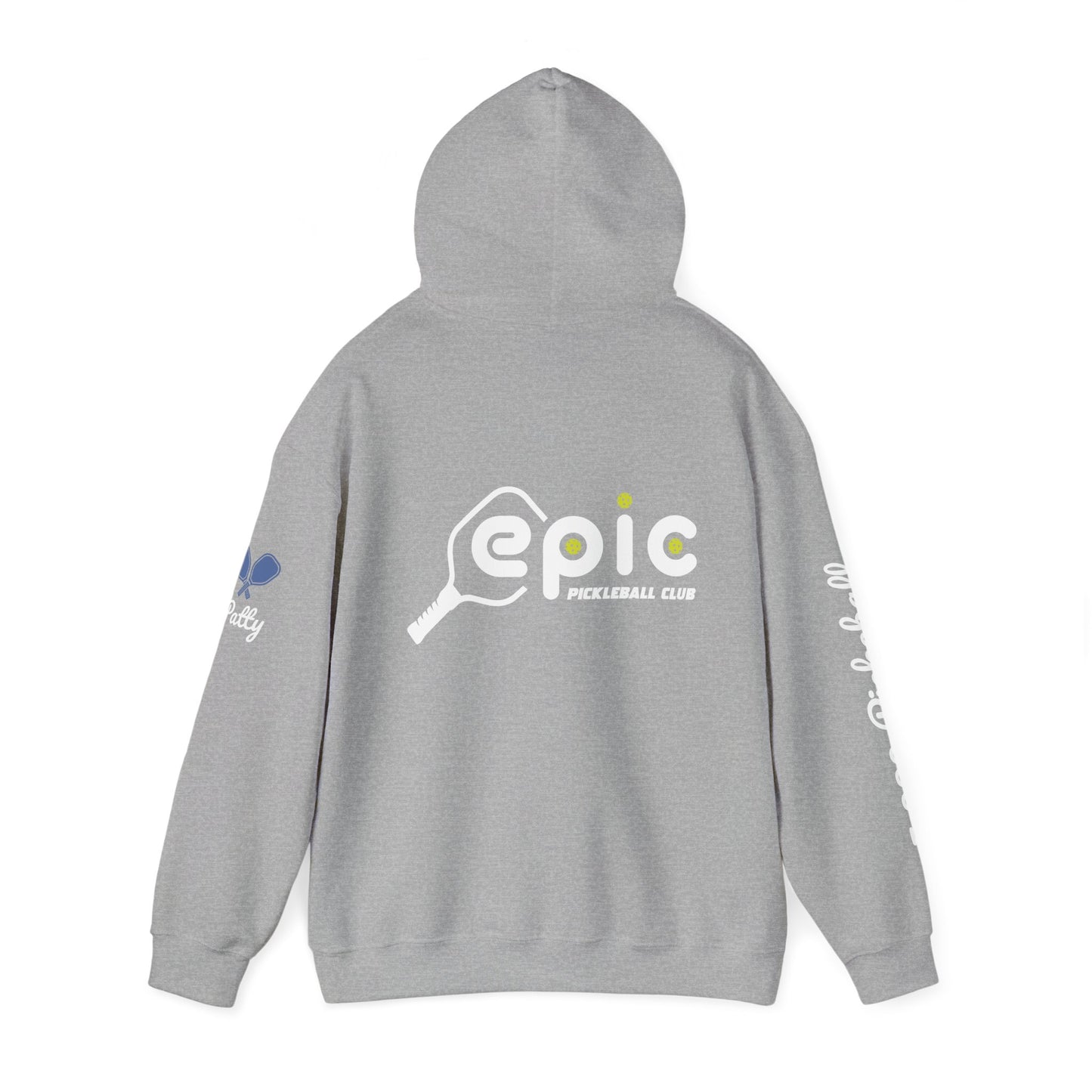 Copy of Copy of Epic Pickleball Unisex Heavy Blend™ Hoodie - 4 sided print -can customize sleeves