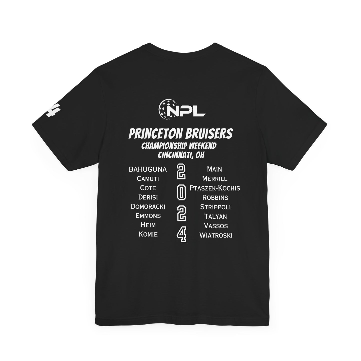 Princeton Bruisers Unisex Jersey Short Sleeve Tee