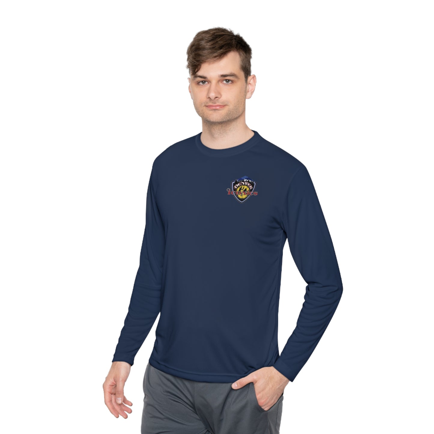 Denver Iconics NPL Team - Unisex Fuller Cut -Moisture Wicking Lightweight Long Sleeve, SPF 40