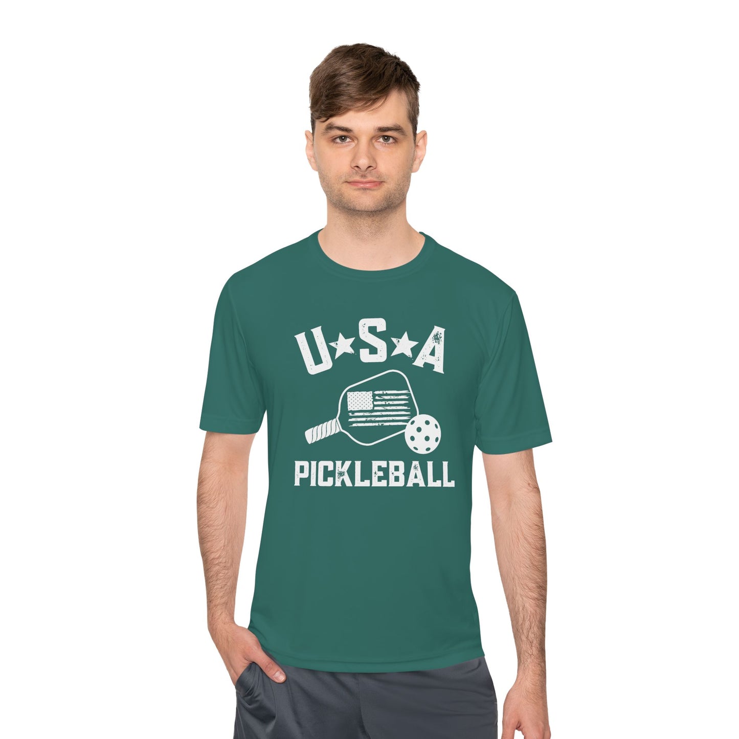 USA Pickleball - Unisex Moisture Wicking Tee