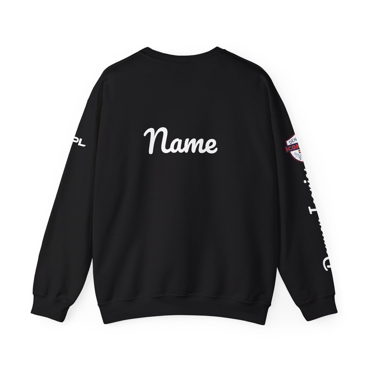 PICKLE/ Denver Iconics sleeve - Customize Crew - add name on back