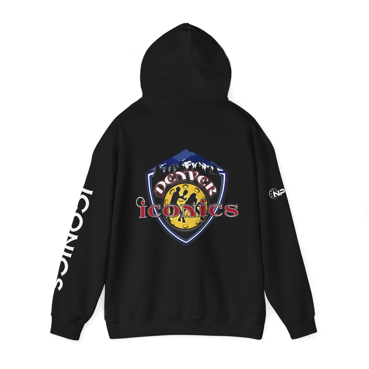Denver Iconics NPL Team - 4 Sided Design - Unisex Hoodie (customize name)