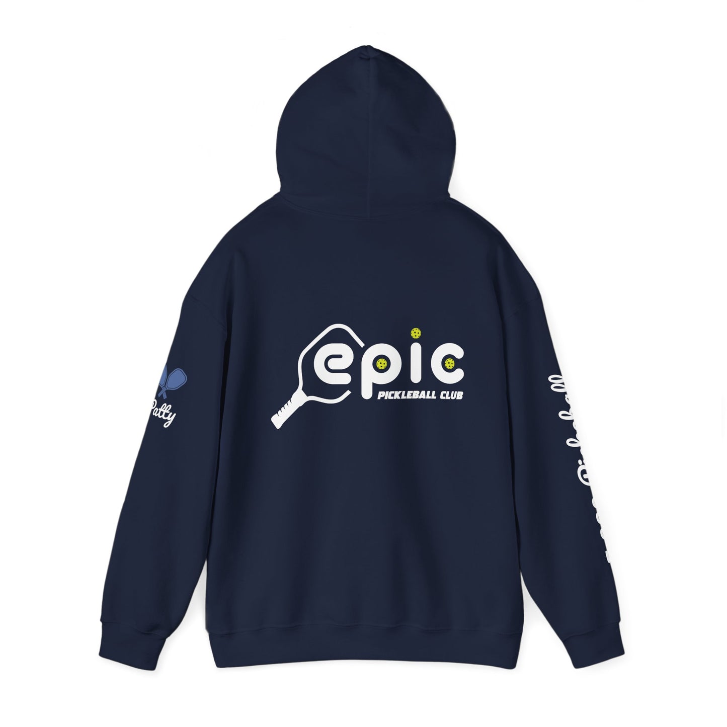 Copy of Copy of Epic Pickleball Unisex Heavy Blend™ Hoodie - 4 sided print -can customize sleeves