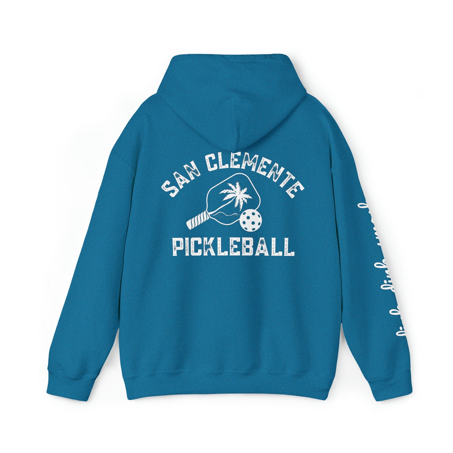 San Clemente Pickleball Custom Plush 4 sided hoodie