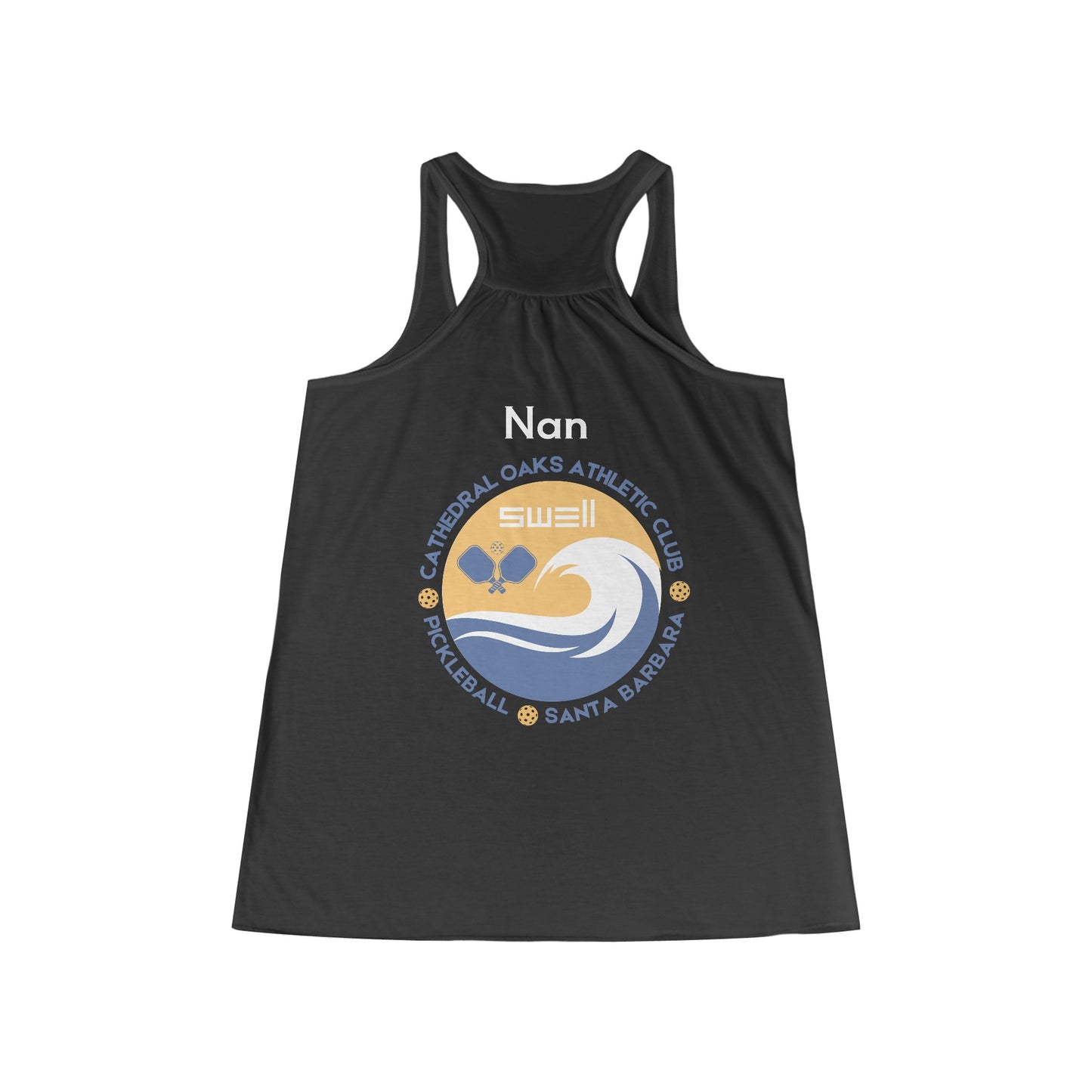 SWELL - Cathedral Oaks - Customize Women's Flowy Racerback Tank (cotton/poly blend)