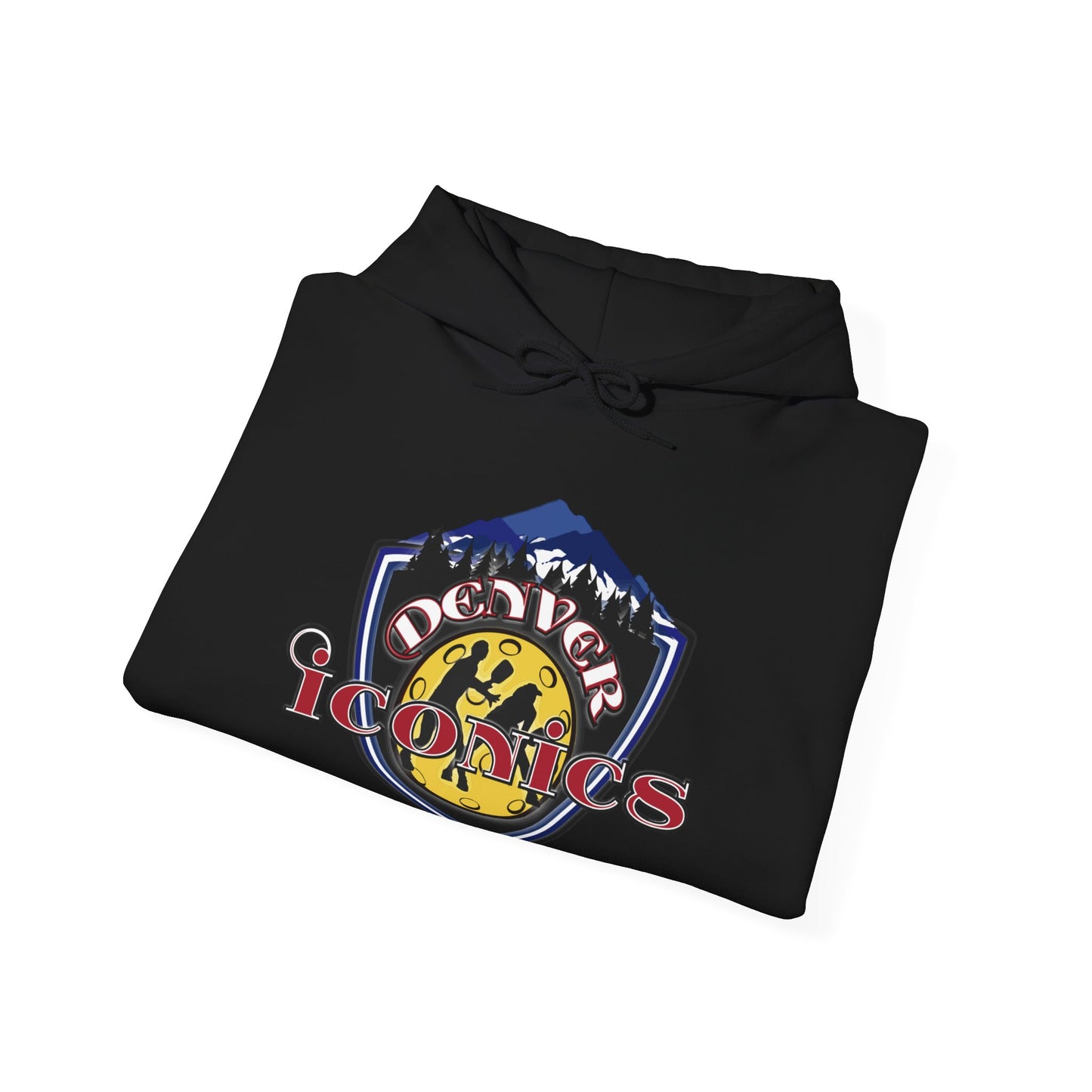 Denver Iconics NPL Team - 4 Sided Design - Unisex Hoodie (customize name)