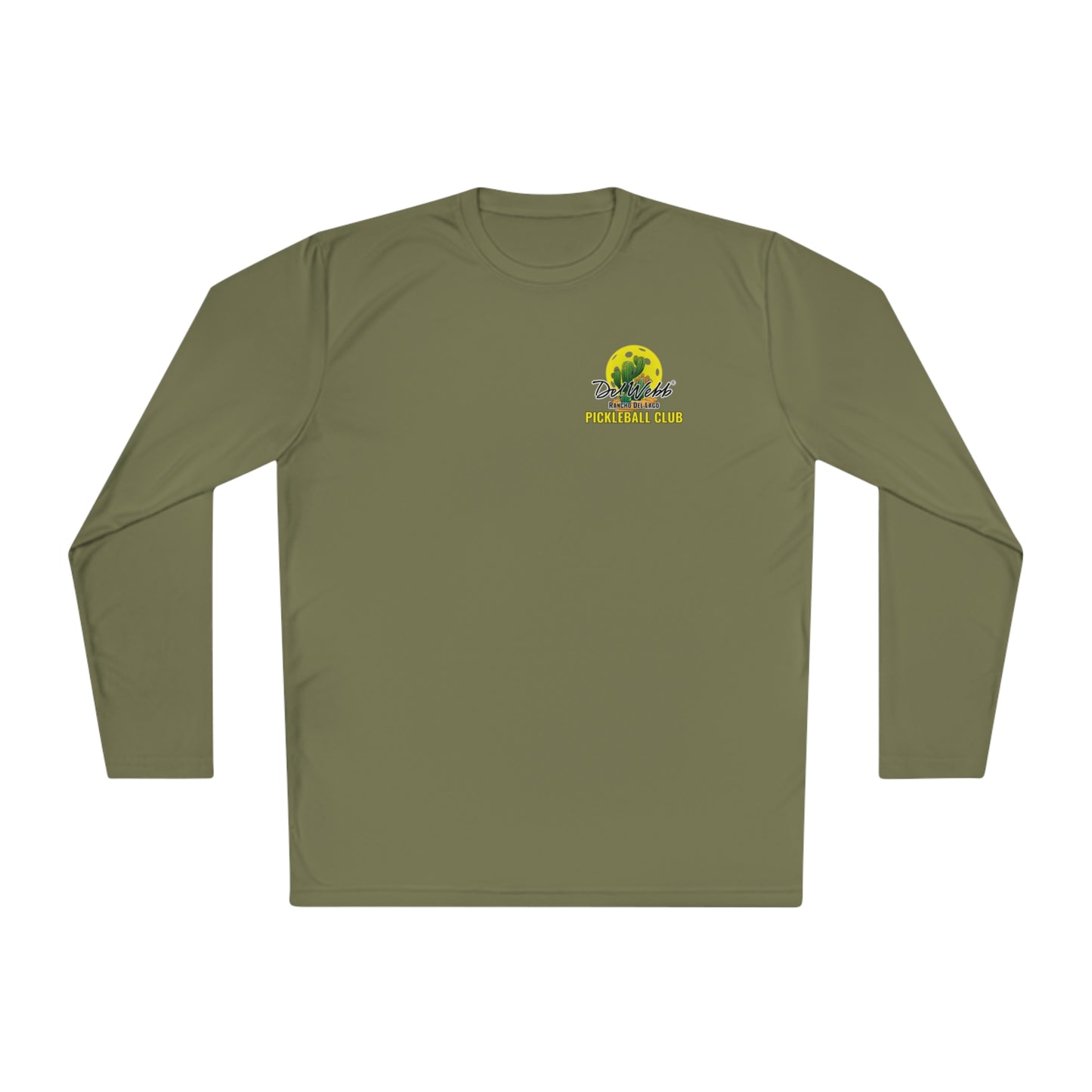 Del Webb Country Club. Fuller Cut -Unisex Moisture Wicking, SPF 40, Lightweight Long Sleeve
