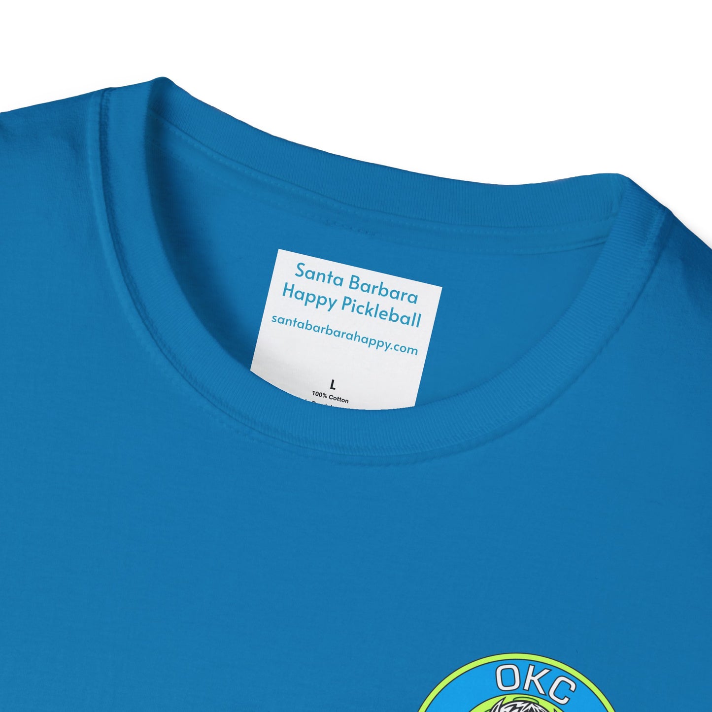 OKC NPL Team - Unisex Softstyle T-Shirt (can customize name on back)