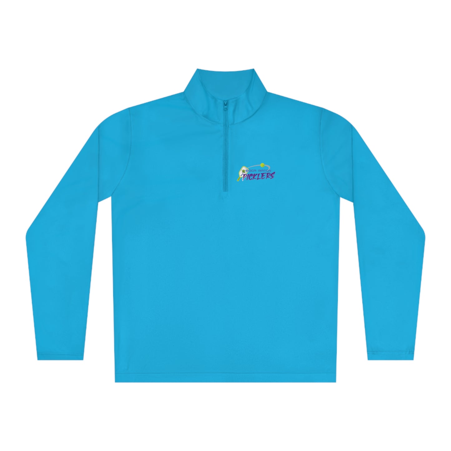 Boca Picklers NPL Team Unisex Quarter-Zip Pullover. - customize back
