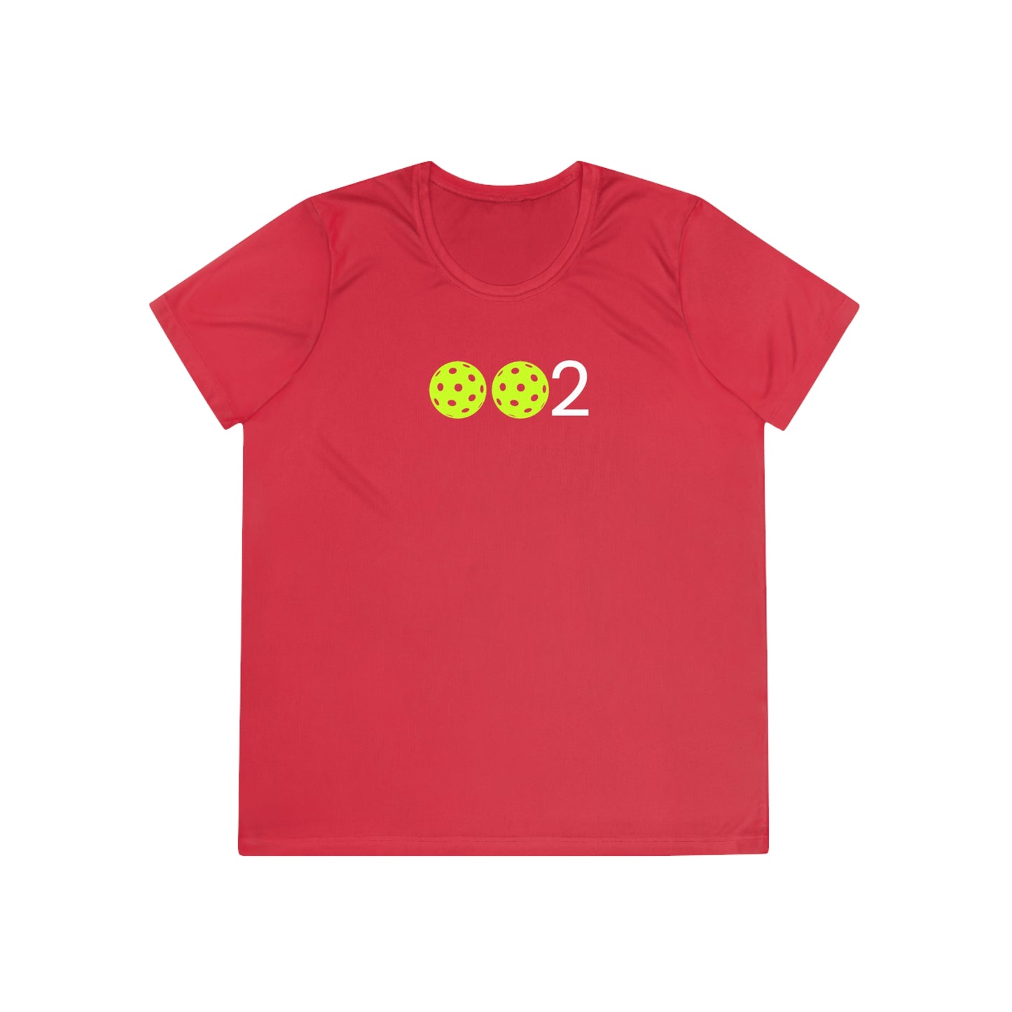 PICKLZ SPF 40 Ladies Moisture Wicking Competitor Tee - add your number in instructions