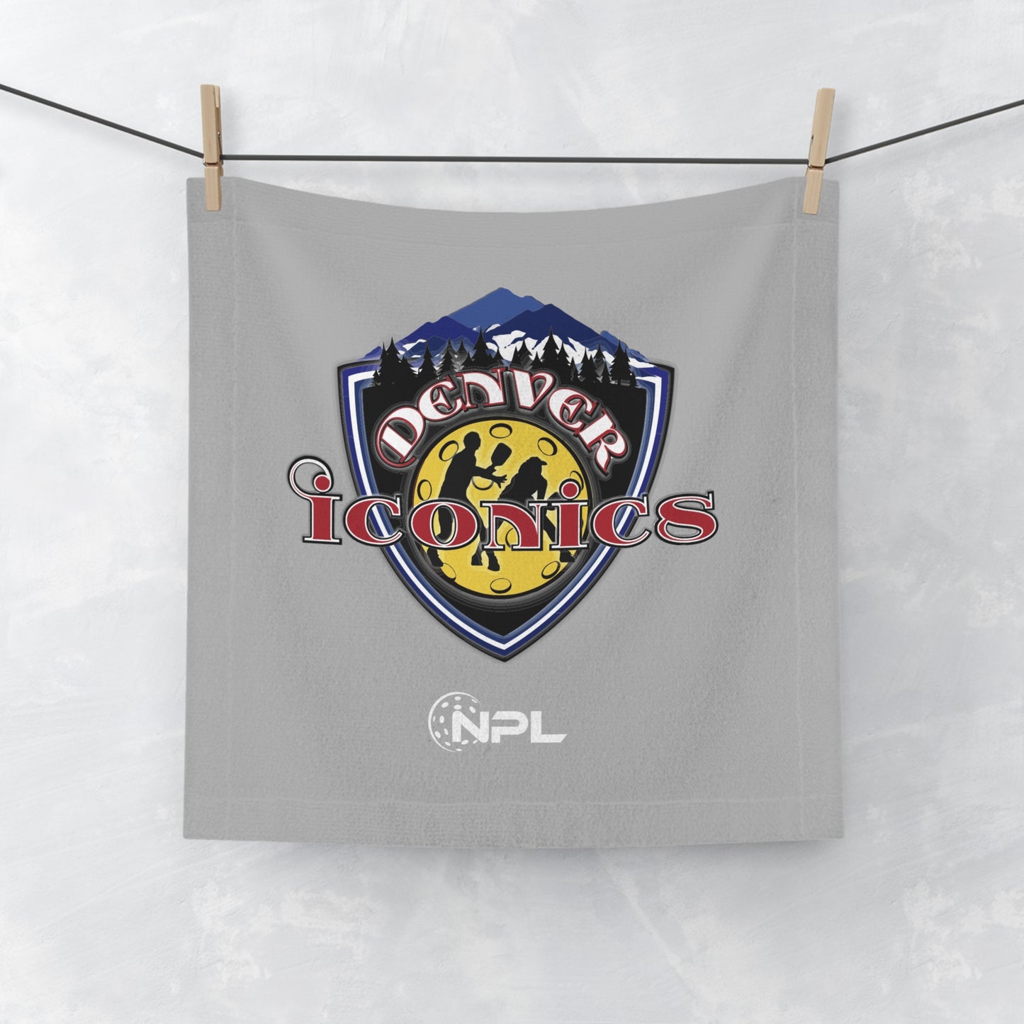 Denver Iconics NPL Team - Pickleball Face Towel