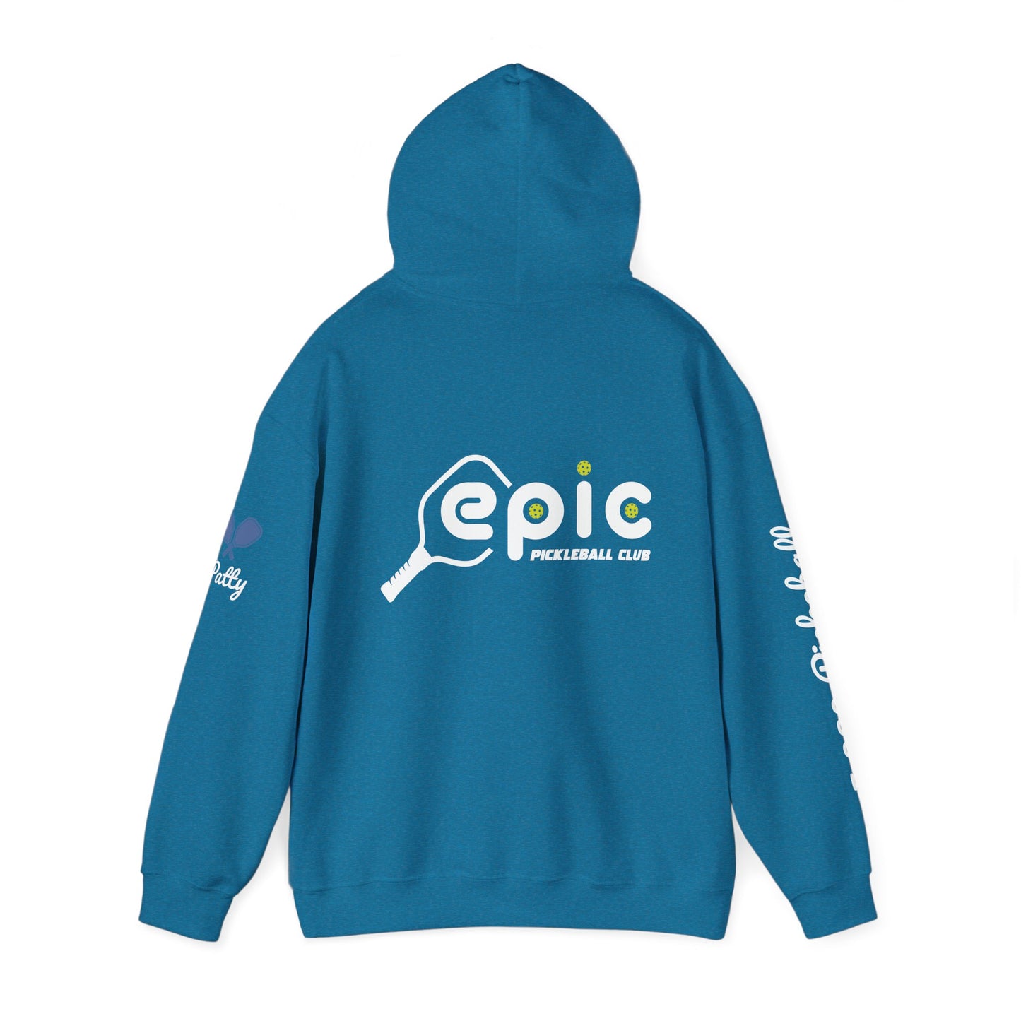 Copy of Copy of Epic Pickleball Unisex Heavy Blend™ Hoodie - 4 sided print -can customize sleeves