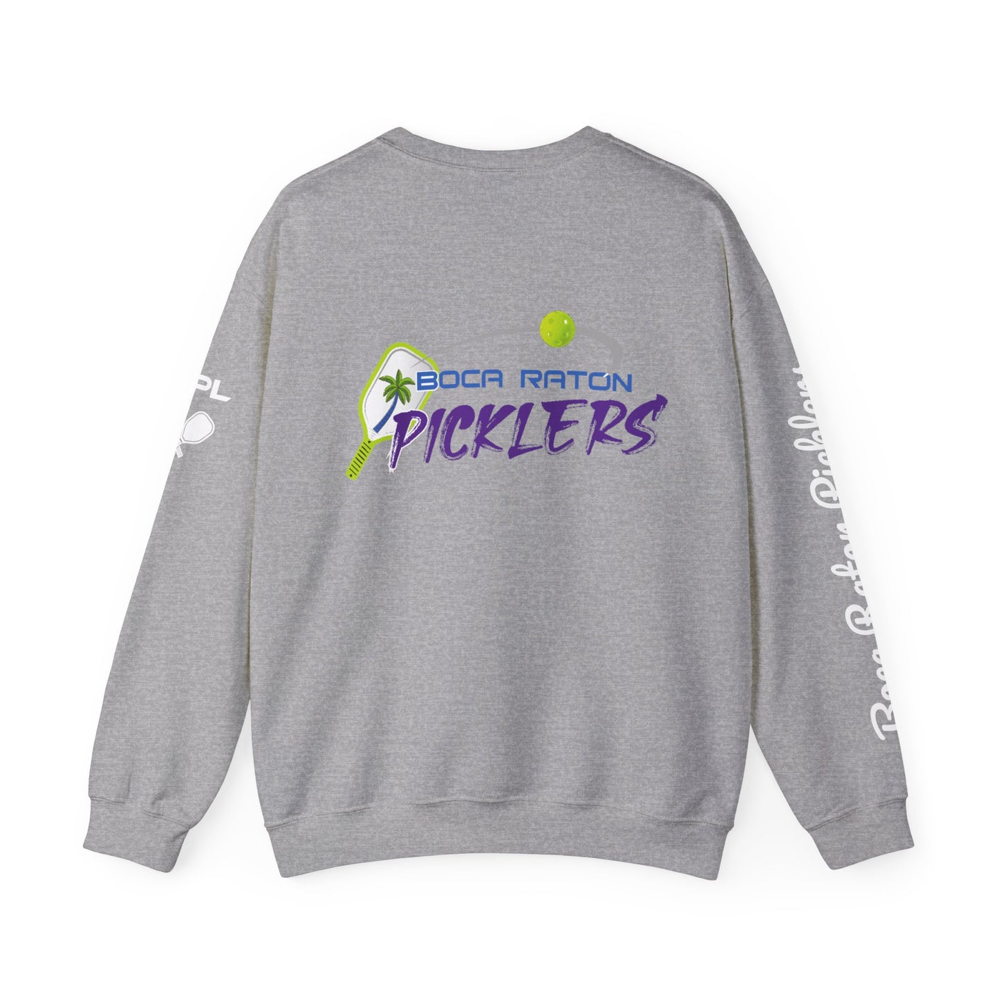 Boca Raton Picklers NPL Team - NPL front/logo back Custom Crew/Sleeves Boca Raton Picklers - personalize sleeve and or back