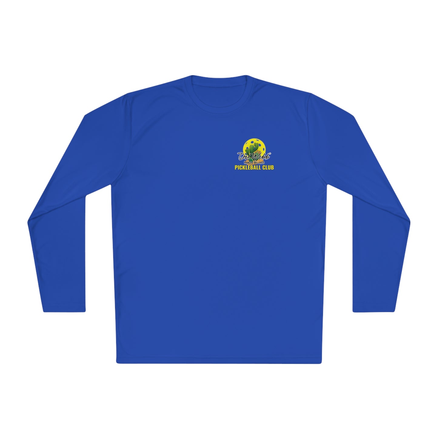 Del Webb Country Club. Fuller Cut -Unisex Moisture Wicking, SPF 40, Lightweight Long Sleeve