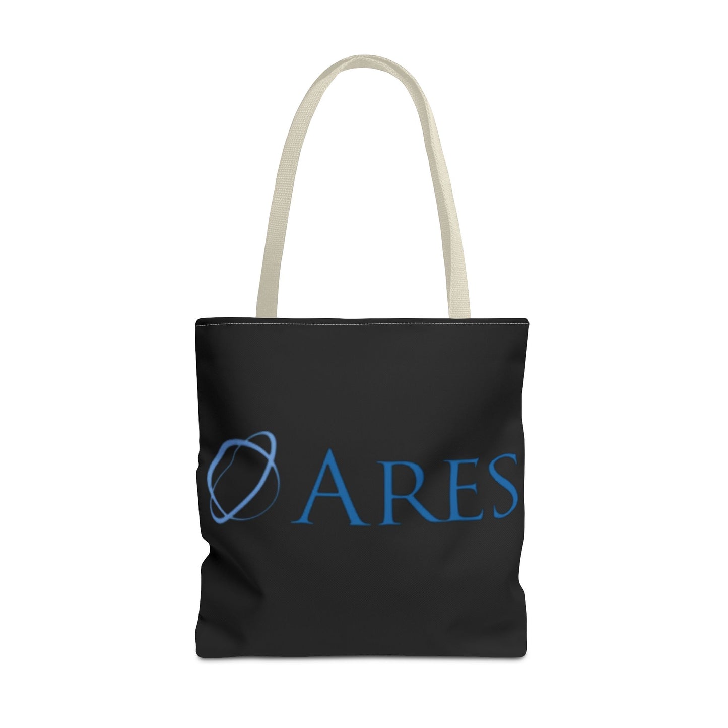 Ares Logo Tote Bag - Stylish Black Carryall for Everyday Use