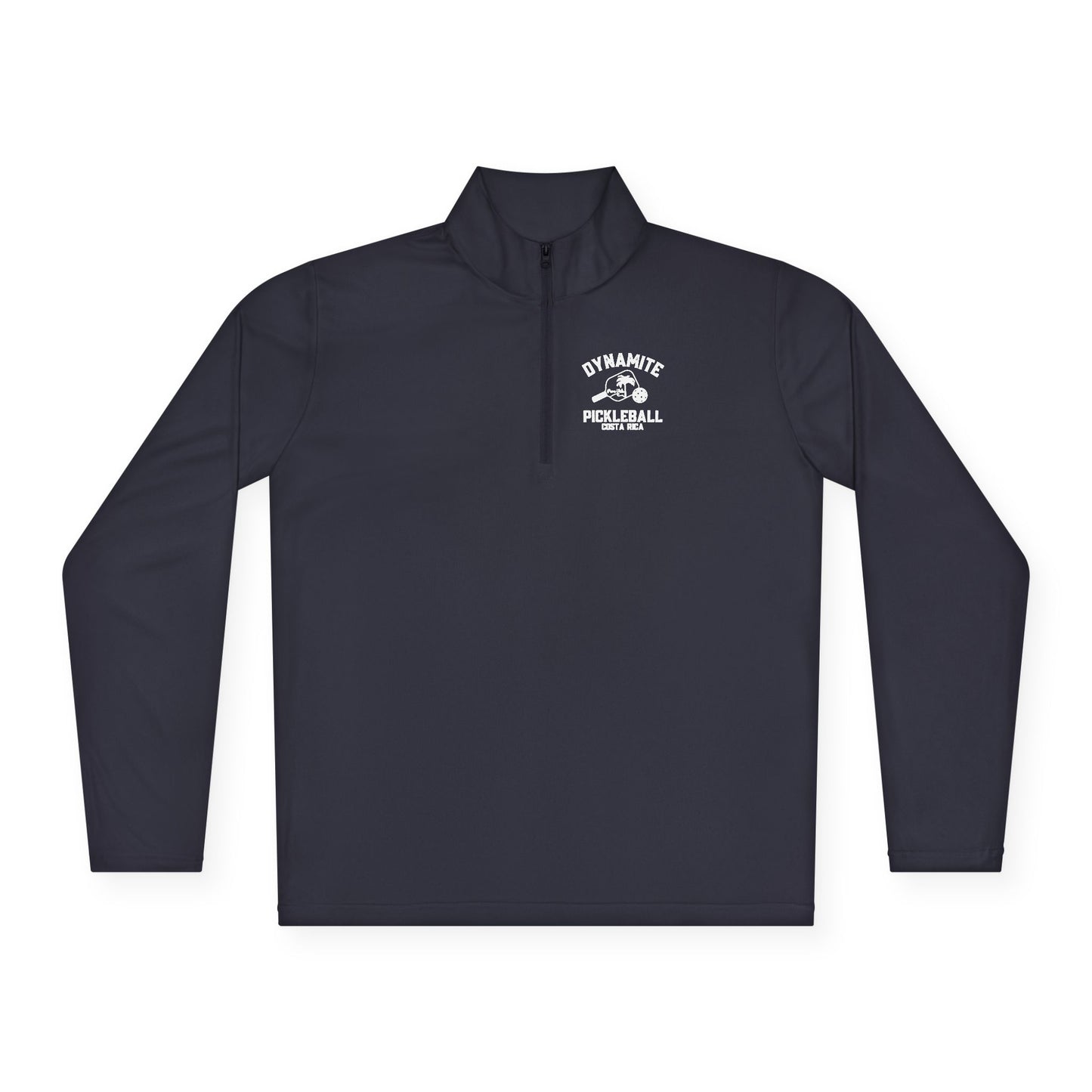 Pura Vida Dynamite Pickleball Unisex Moisture Wicking Quarter-Zip Pullover - SPF 40 ( can add name on back)
