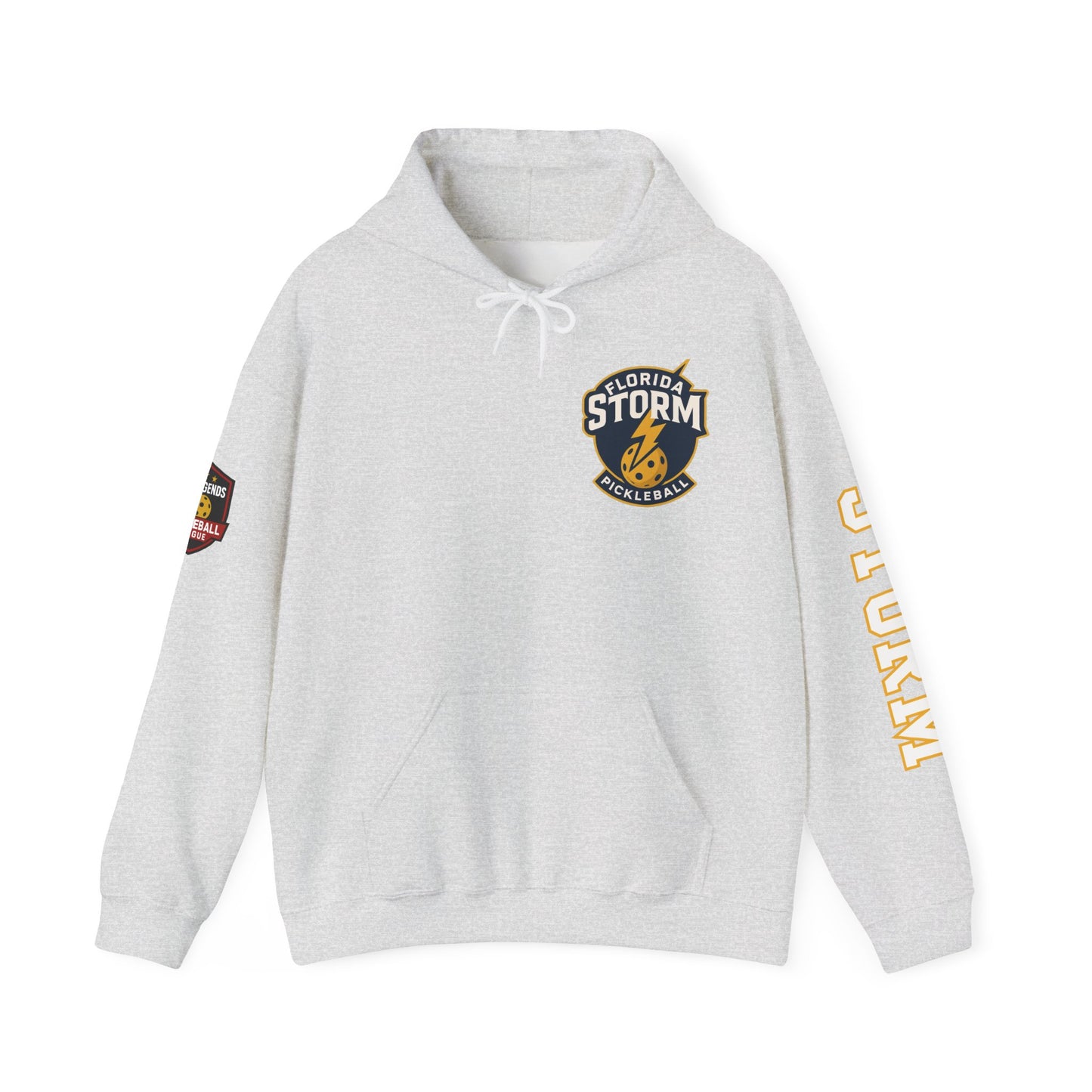Florida Storm Pickleball Unisex Hoodie - Add name - optional US Legends logo sleeve