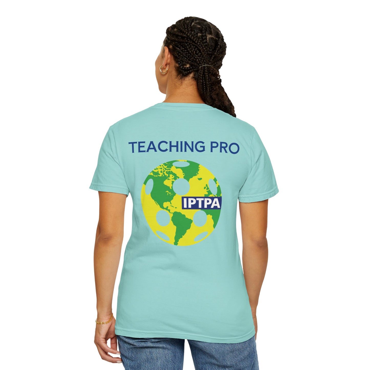 IPTPA Teaching Unisex Garment-Dyed T-shirt - can customize name either side