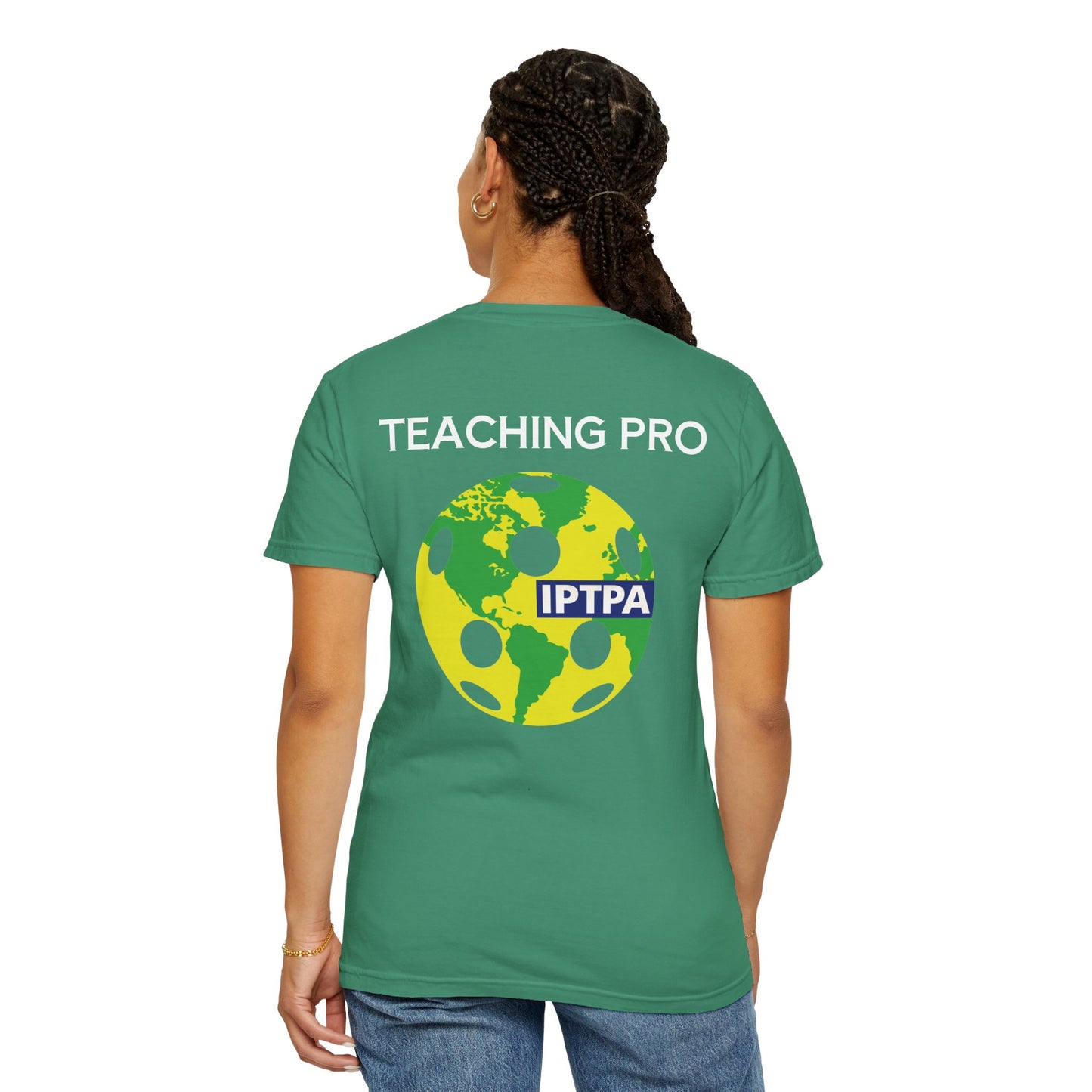 IPTPA Teaching Unisex Garment-Dyed T-shirt - can customize name either side