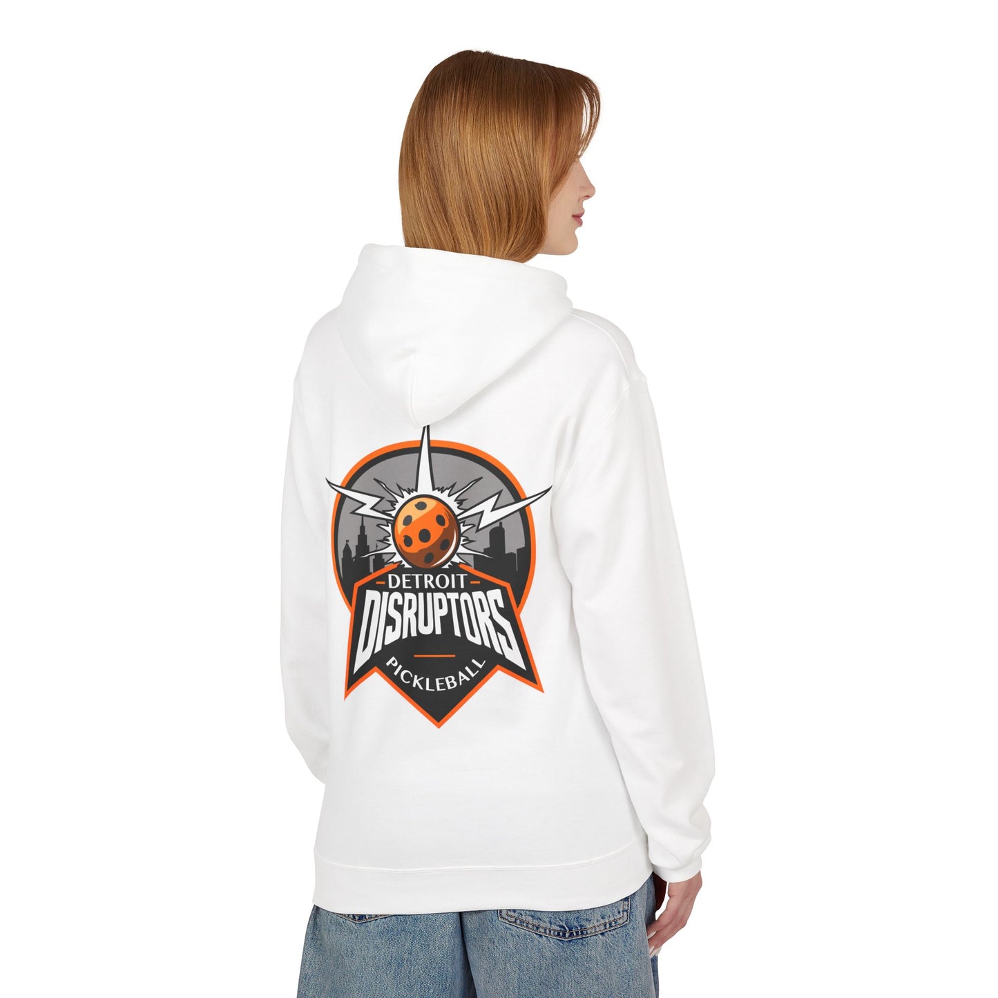 Detroit Disrupters Unisex Midweight Softstyle Fleece Hoodie