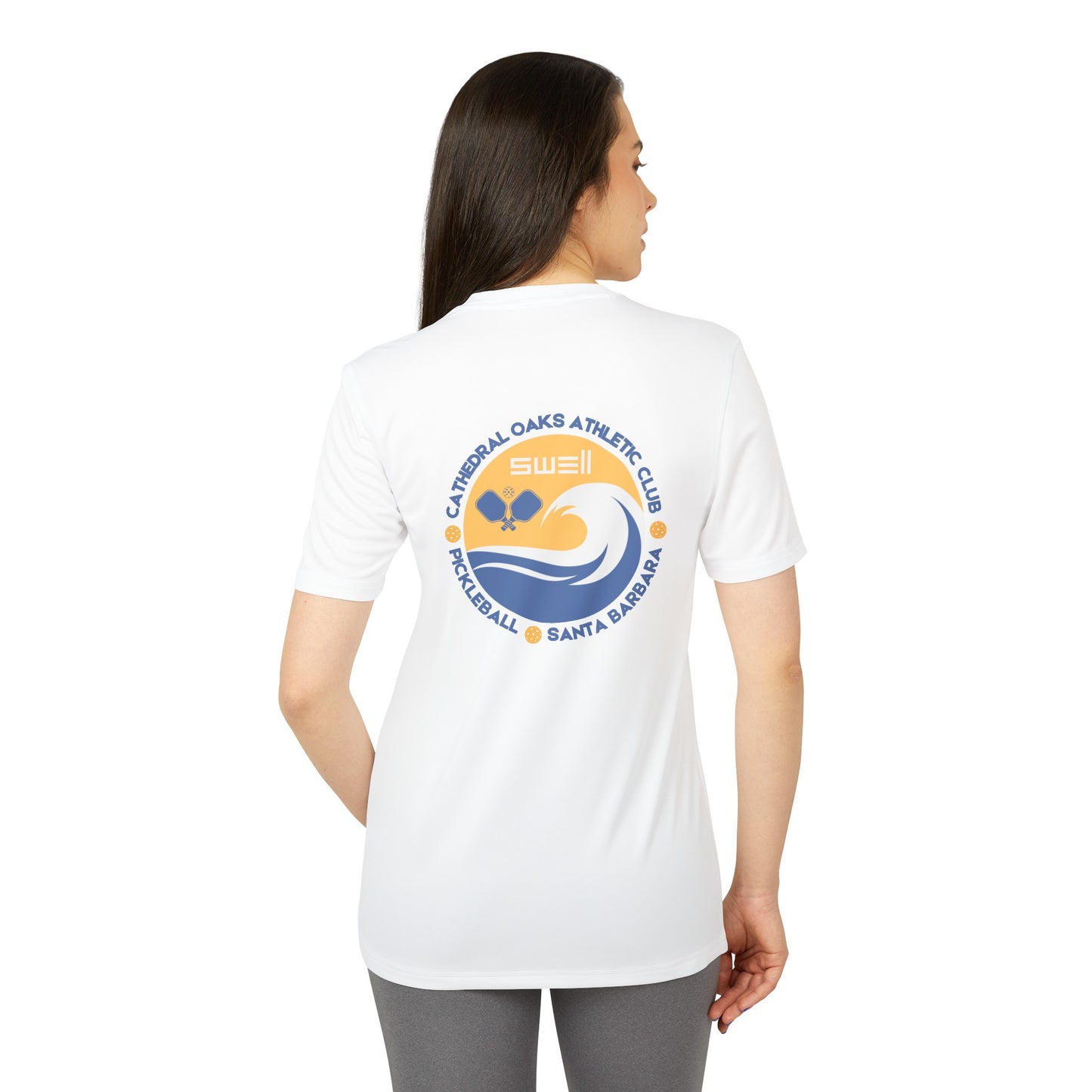 Cathedral Oaks SWELL Pickleball unisex adidas® Unisex Sport T-shirt