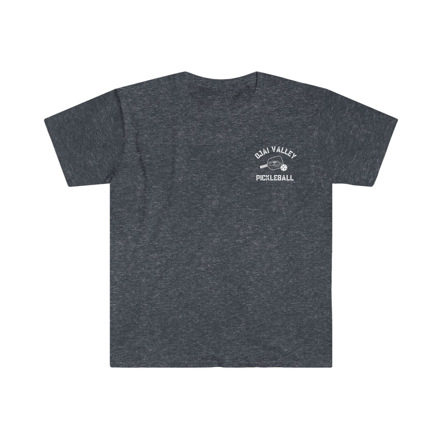 Ojai Valley Pickleball - Men’s Softstyle T-Shirt
