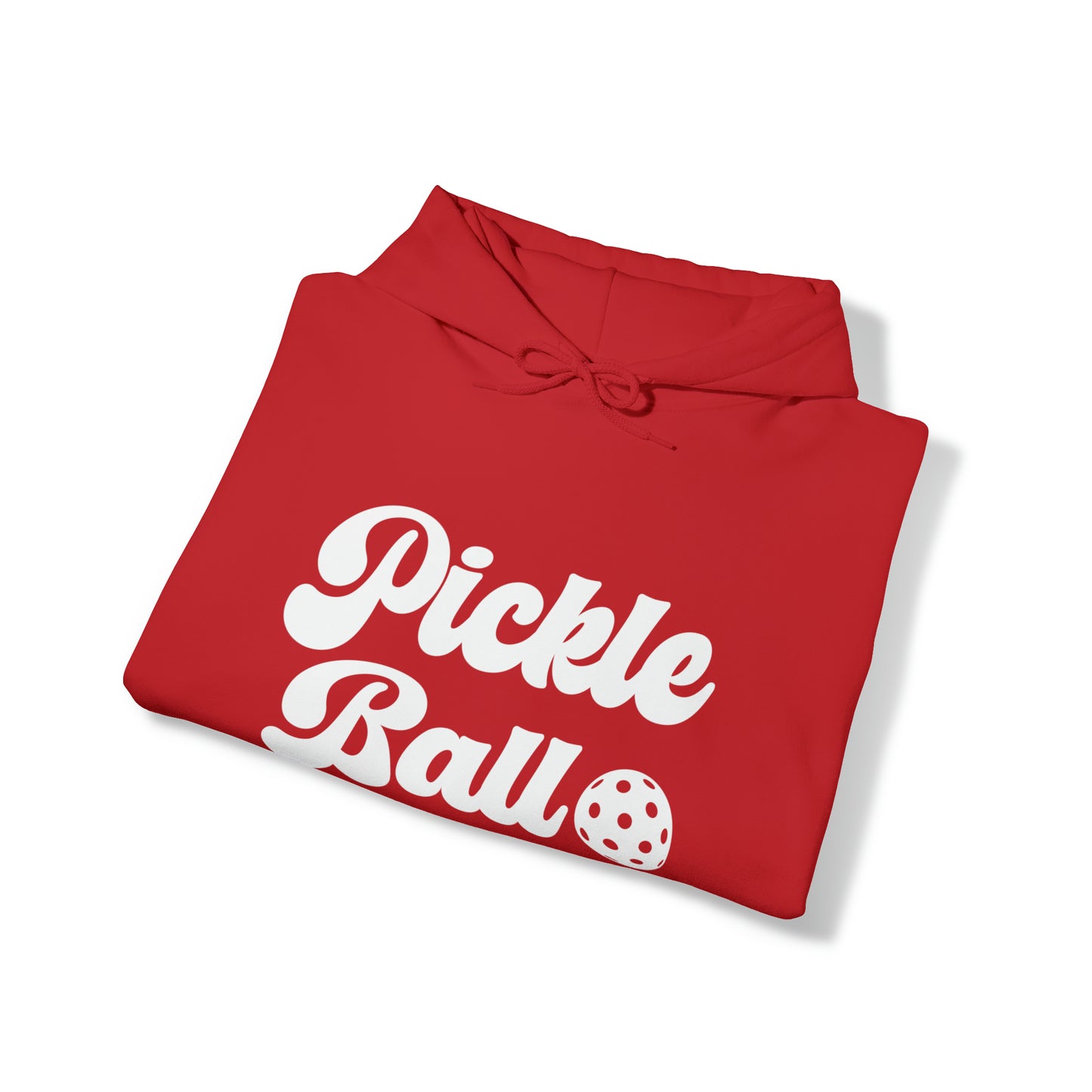 Retro Pickleball Hoodie - customize sleeves & back, add in notes