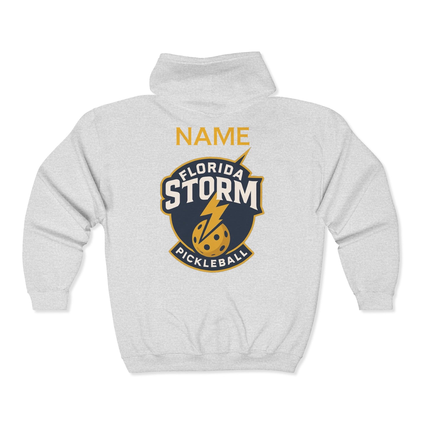 Florida Storm Unisex Zip Up Hoodie - Add name