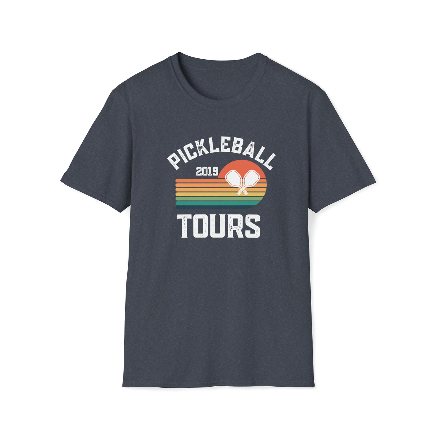 Pickleball Tours - Unisex Softstyle T-Shirt