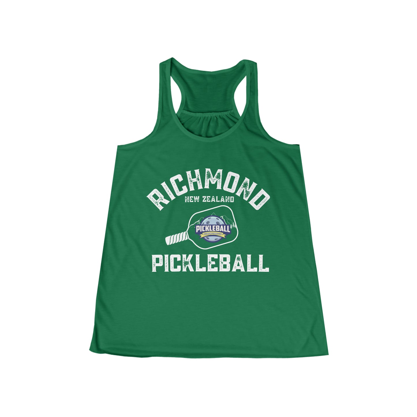 Richmond New Zealand Pickleball 60% poly Women's Flowy Racerback Tank