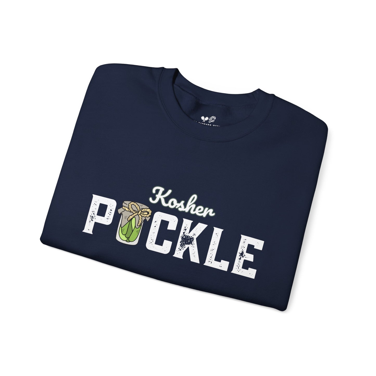 PICKLE Kosher Crew 50/50 Plush/Unisex - can customize sleeve w/ name