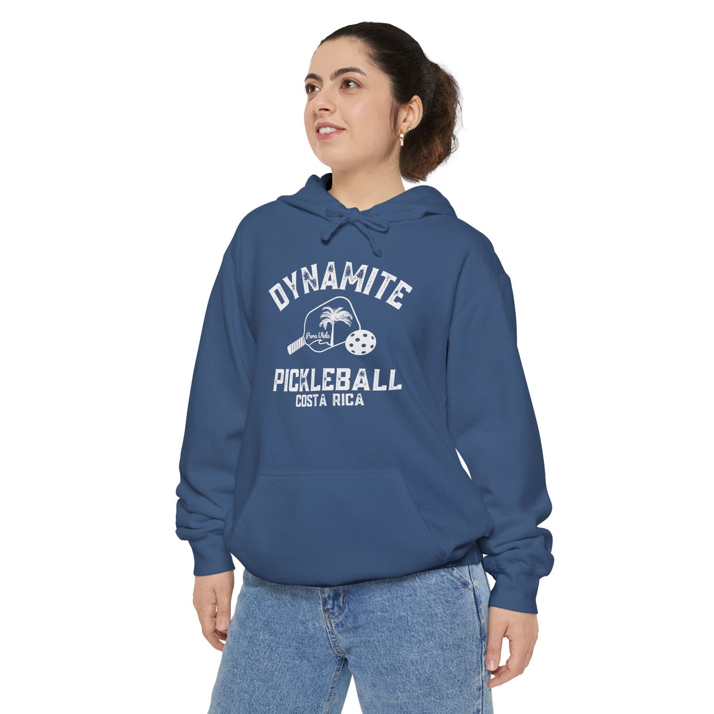 Pura Vida Garment Dyed 100% cotton, sweatshirt- distressed beachy