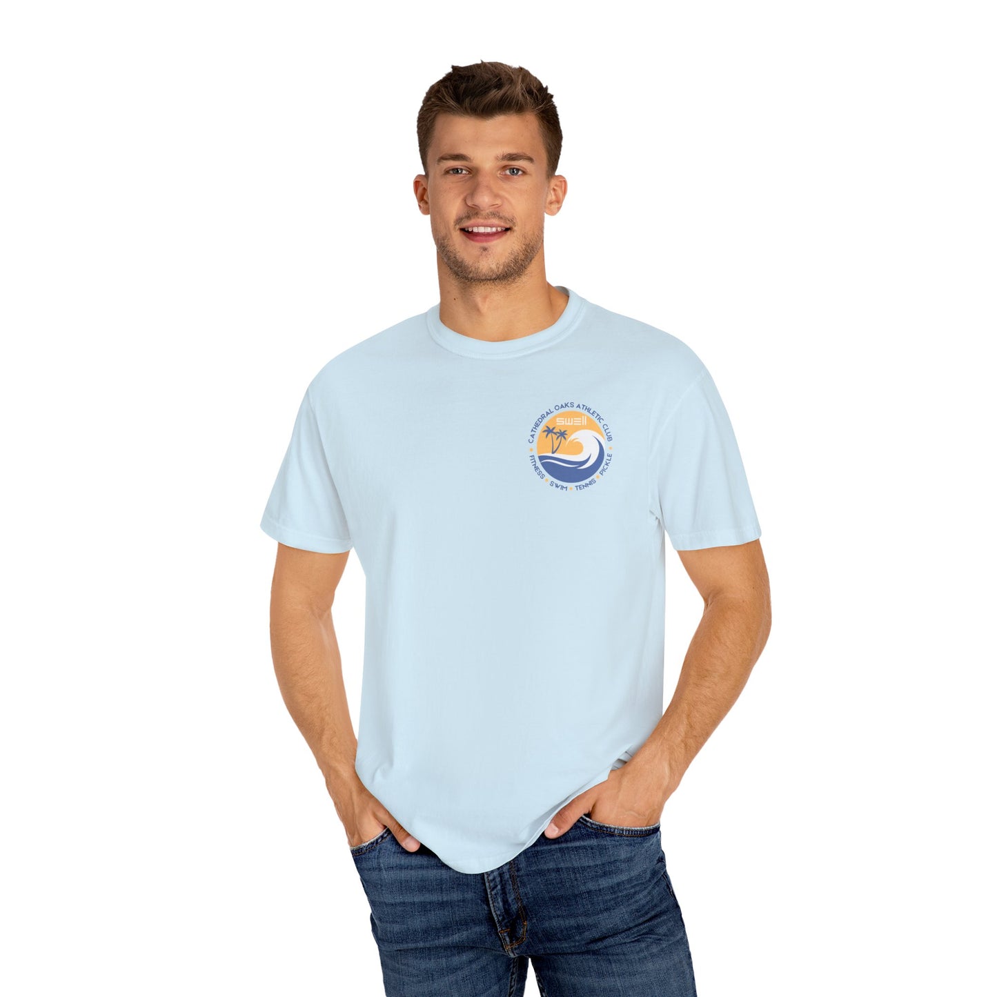 Cathedral Oaks Athletic Club - Fitness/Swim/Tennis/Pickle -Unisex Garment-Dyed T-shirt